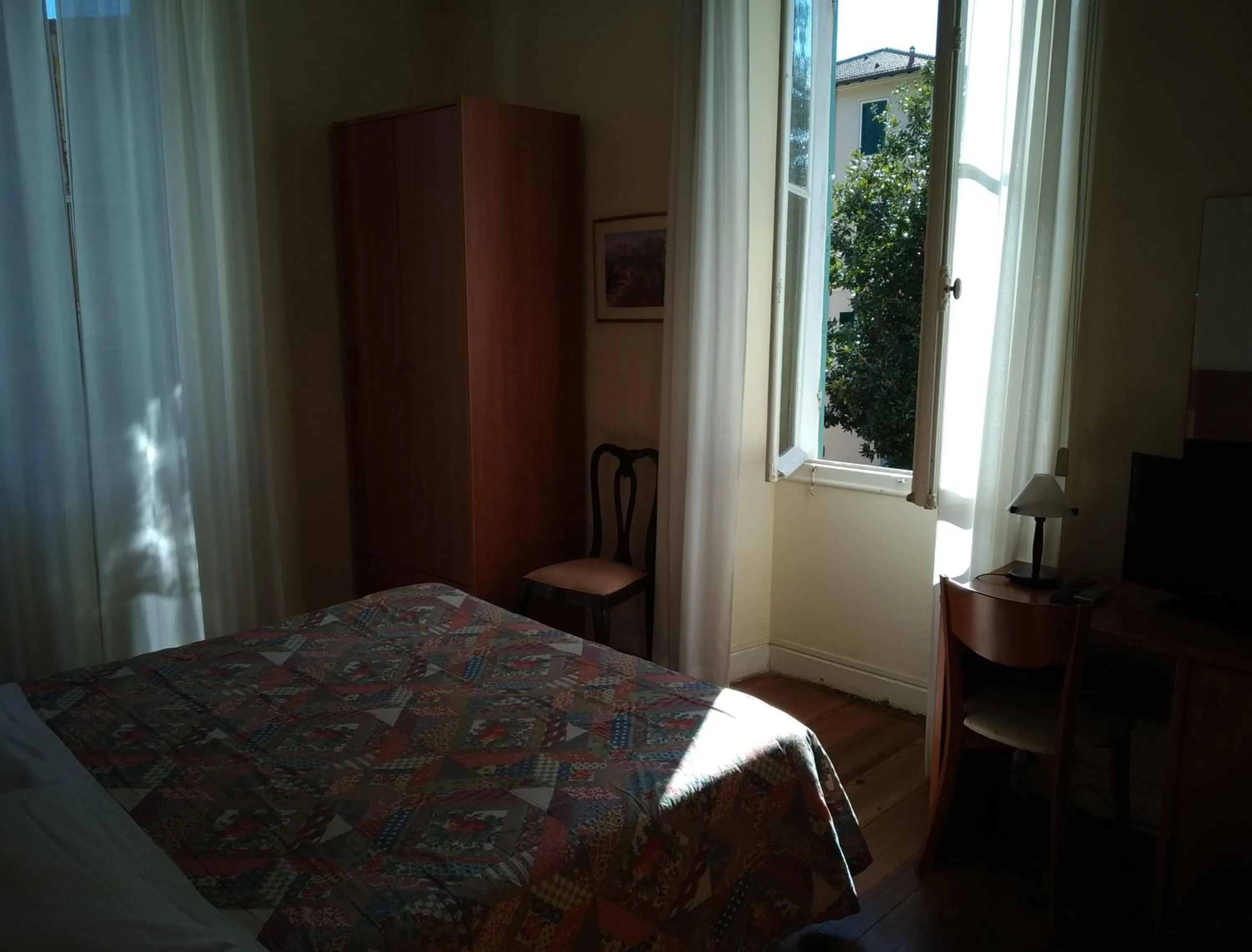 Bed in Hotel Lucciola