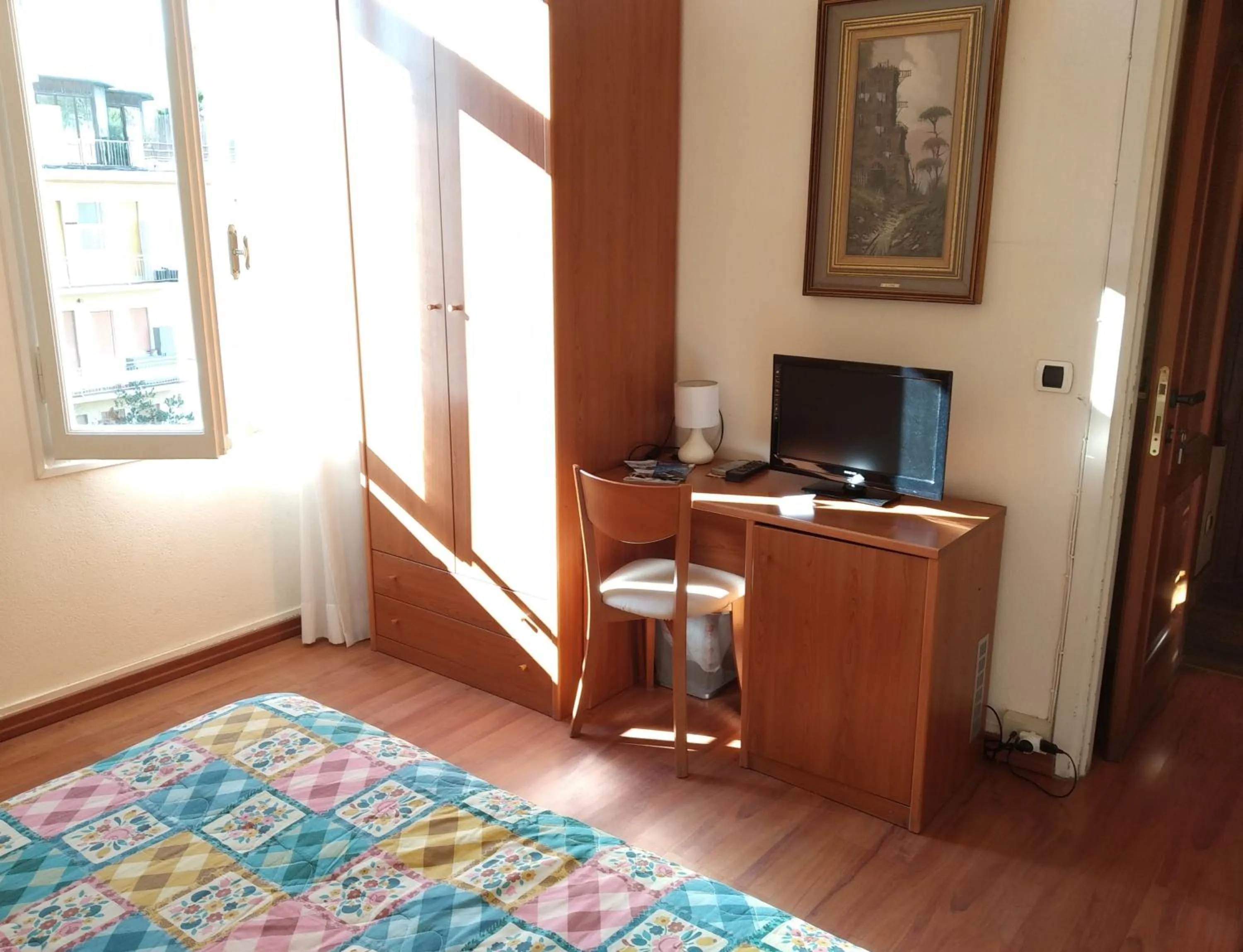 Bed in Hotel Lucciola