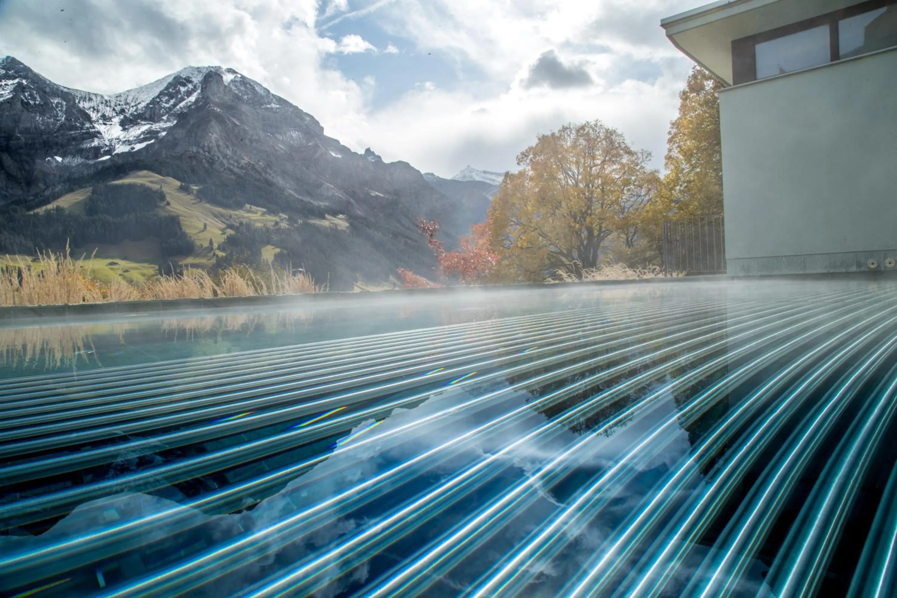 Open Air Bath in Bellevue Parkhotel & Spa - Relais & Châteaux
