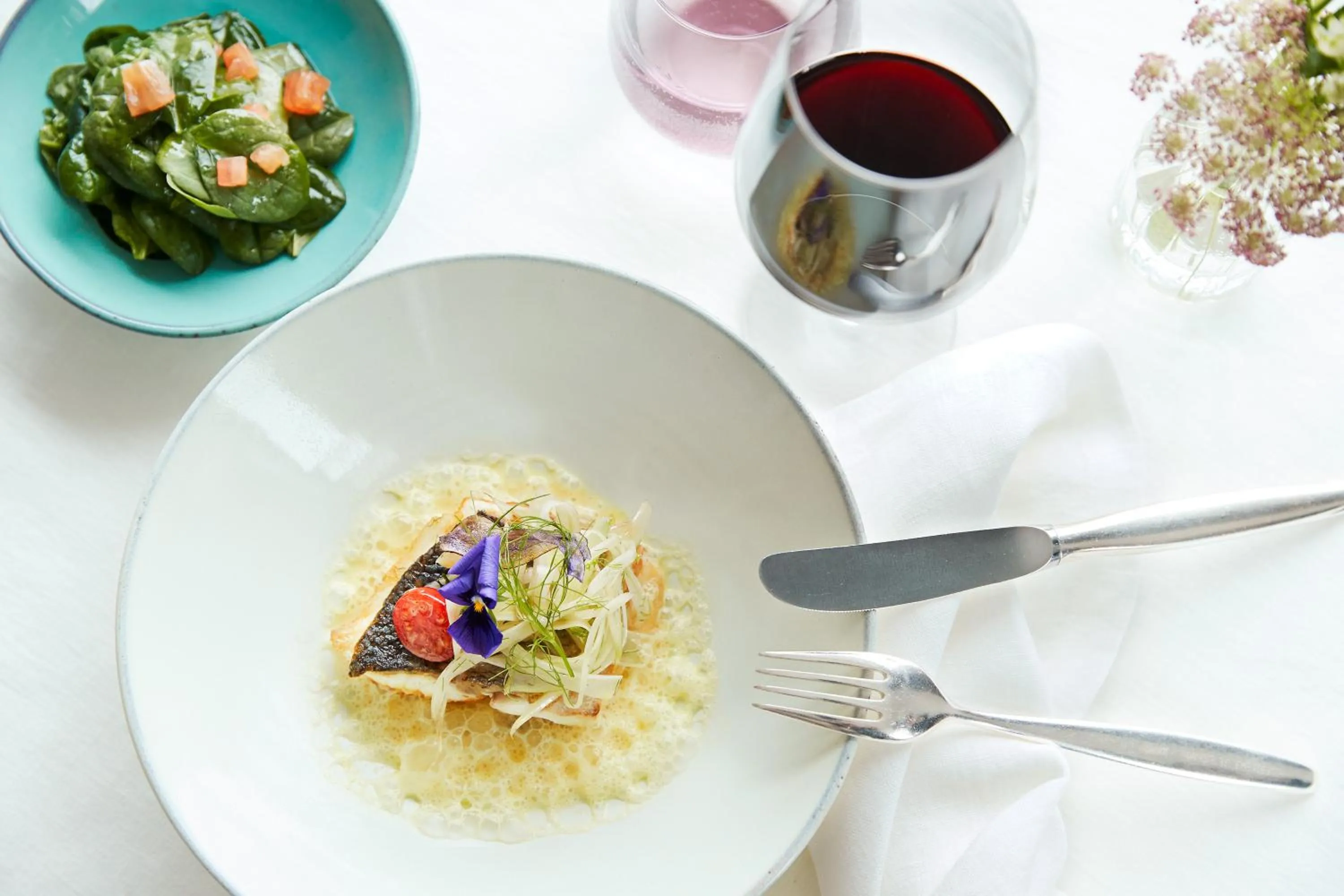 Food close-up in Bellevue Parkhotel & Spa - Relais & Châteaux