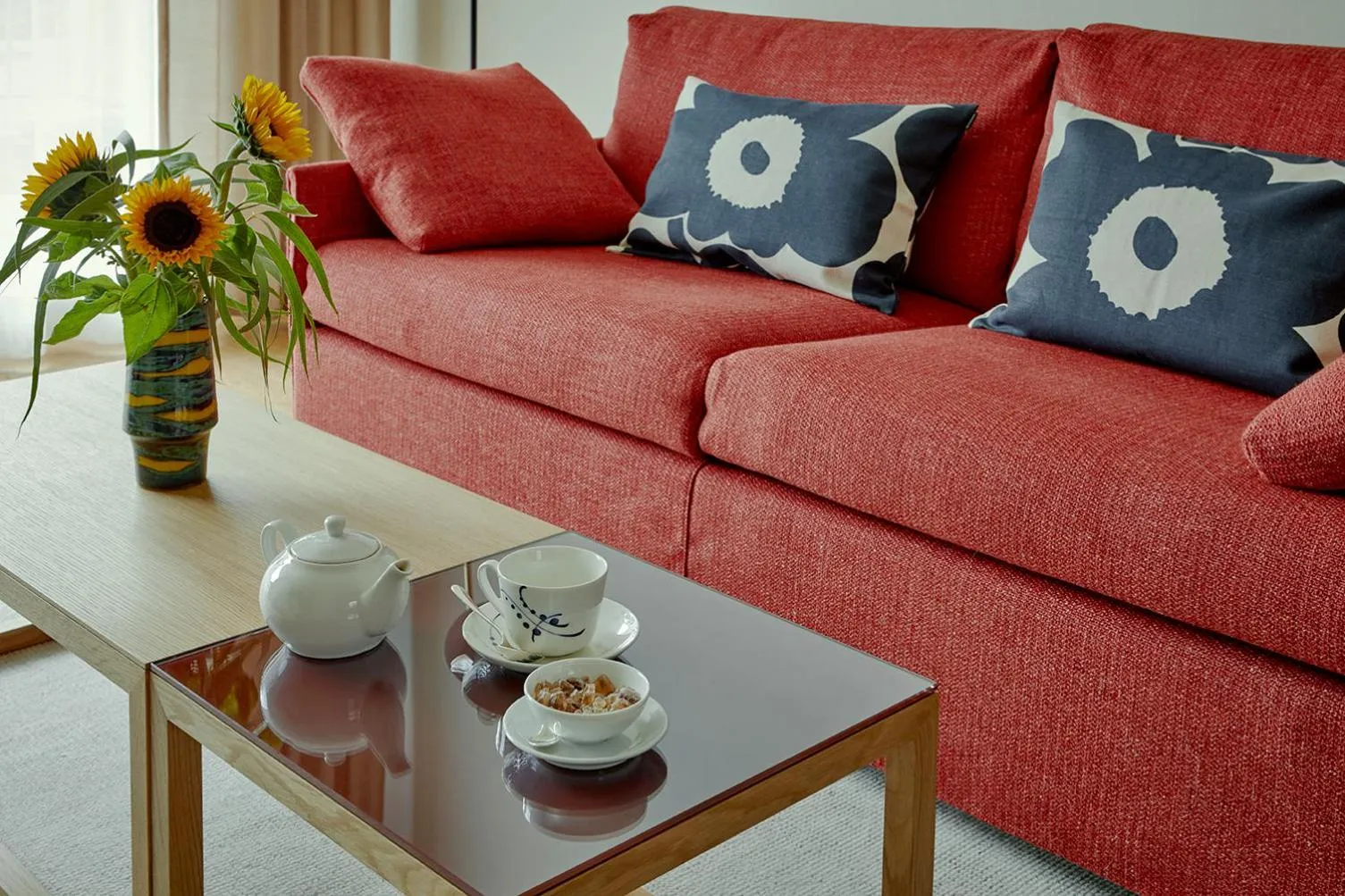 Living room in Bellevue Parkhotel & Spa - Relais & Châteaux