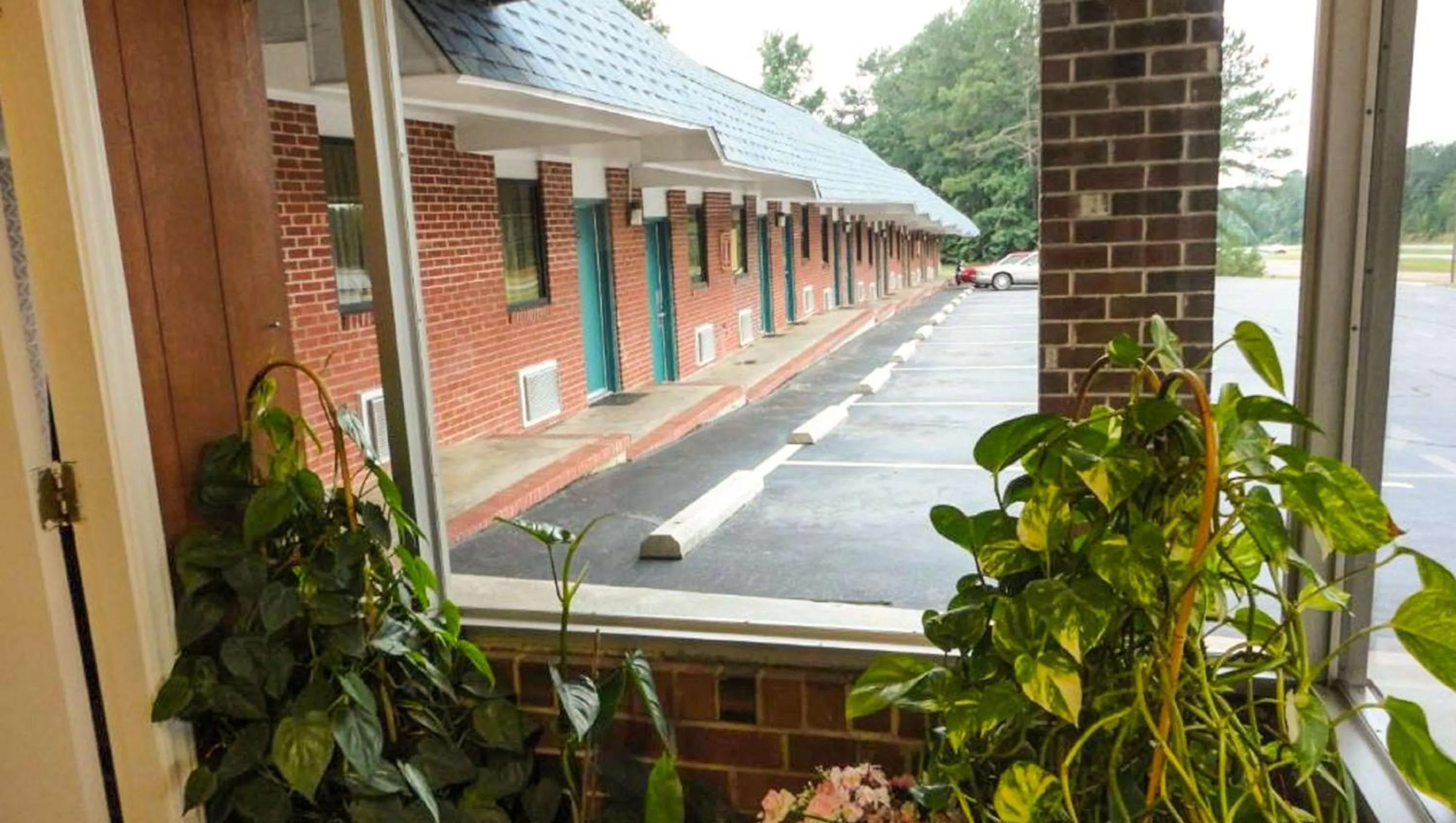 Lobby or reception in Budget Inn Franklinton