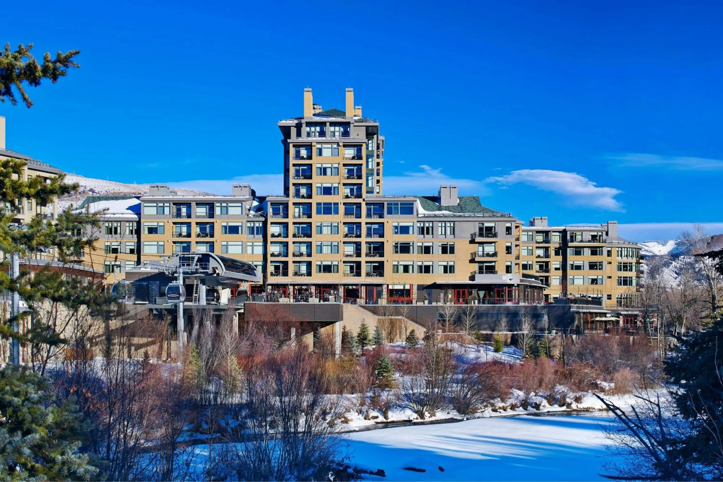 Property building in The Westin Riverfront Resort & Spa, Avon, Vail Valley