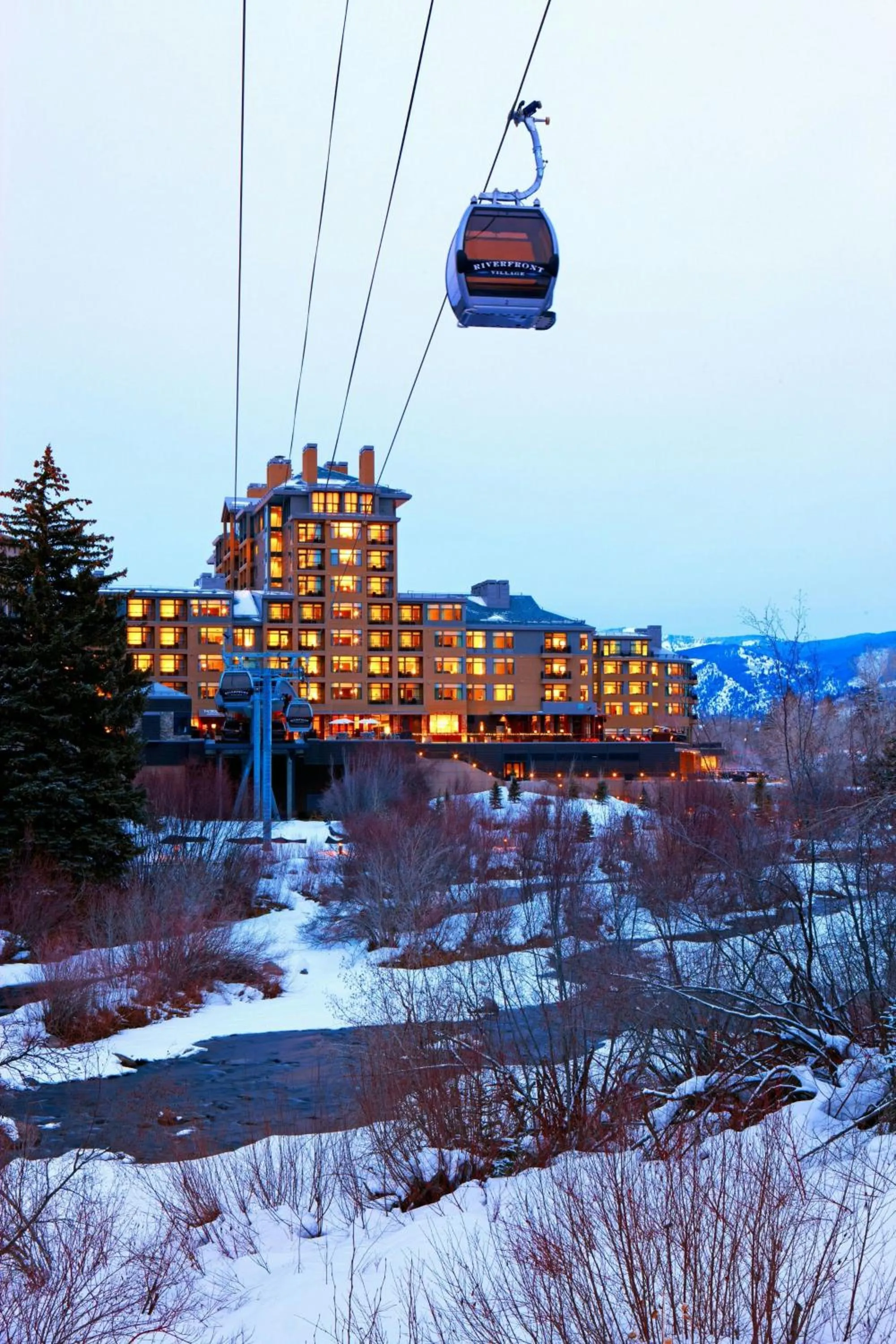 View (from property/room) in The Westin Riverfront Resort & Spa, Avon, Vail Valley