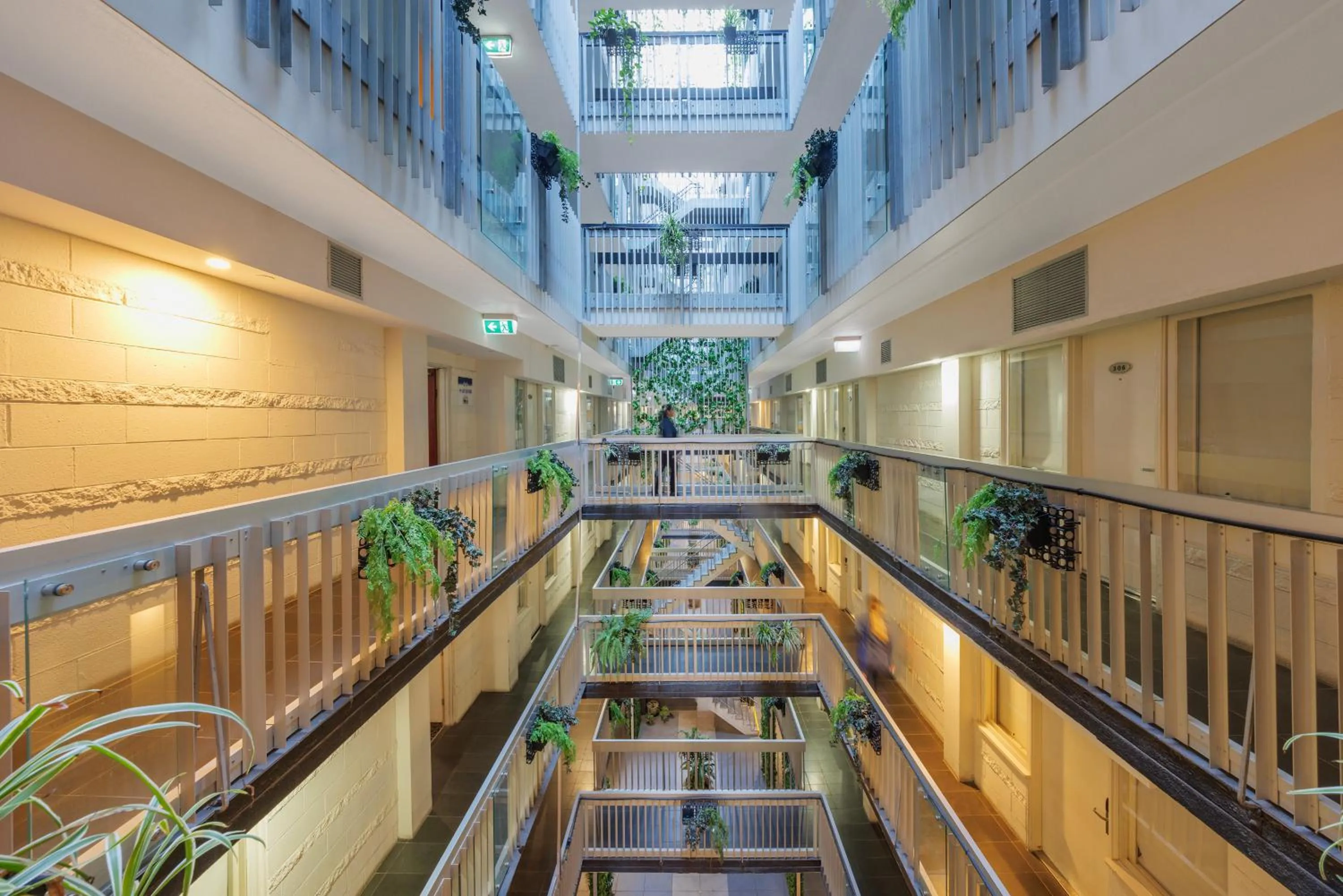 Inner courtyard view in Great Southern Hotel Melbourne