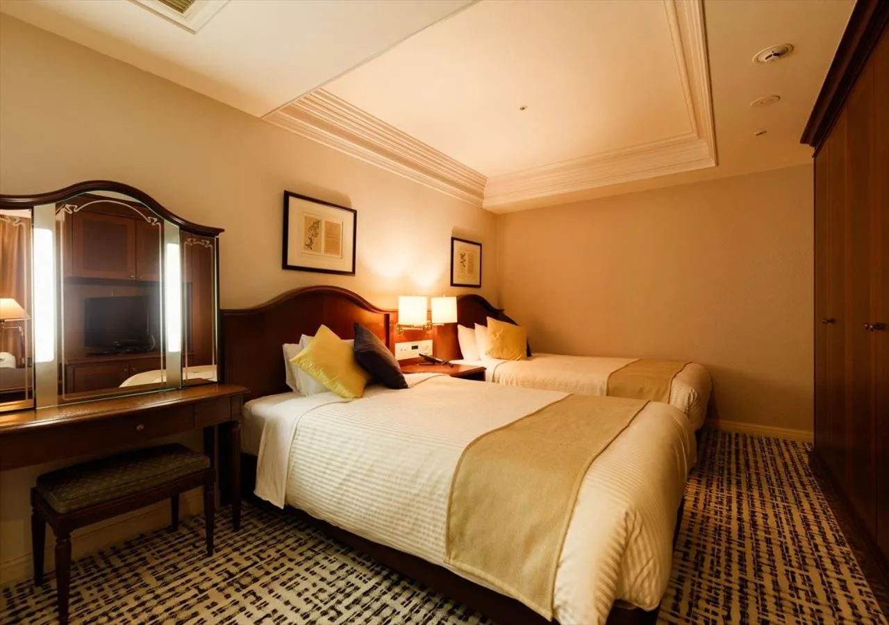 Photo of the whole room, Bed in Kanazawa New Grand Hotel Premier