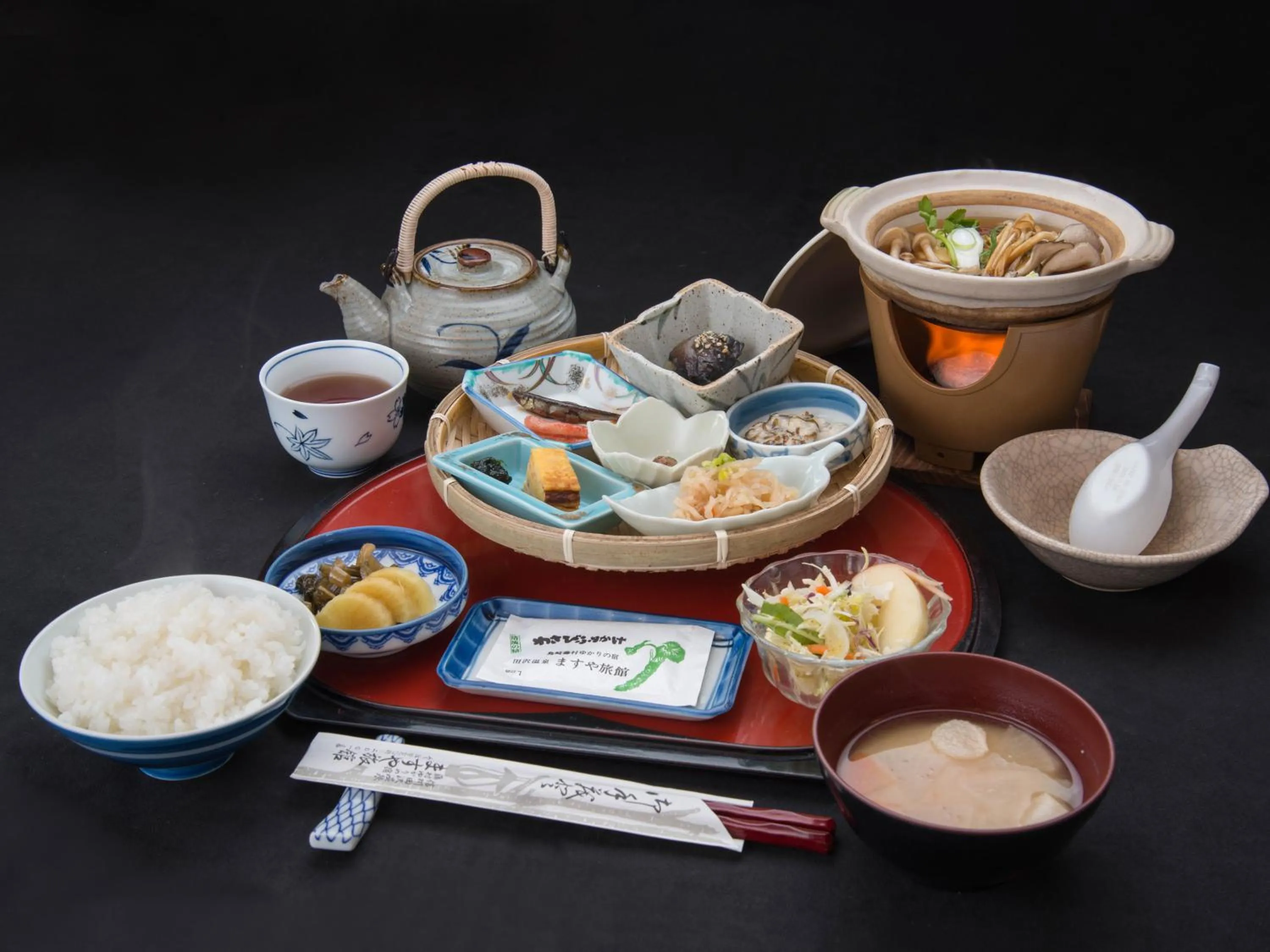 Food and drinks in Masuya Ryokan