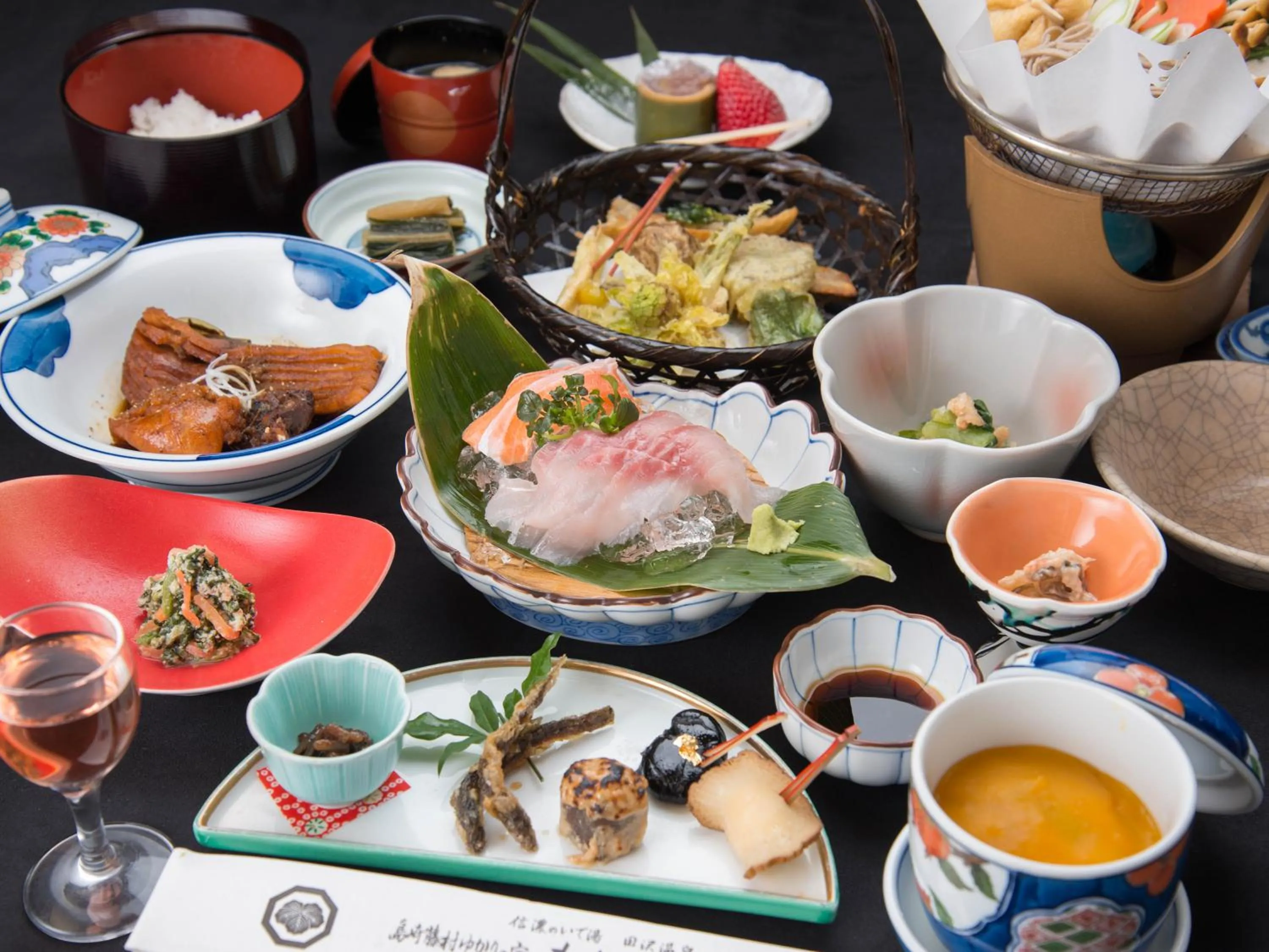 Dinner in Masuya Ryokan