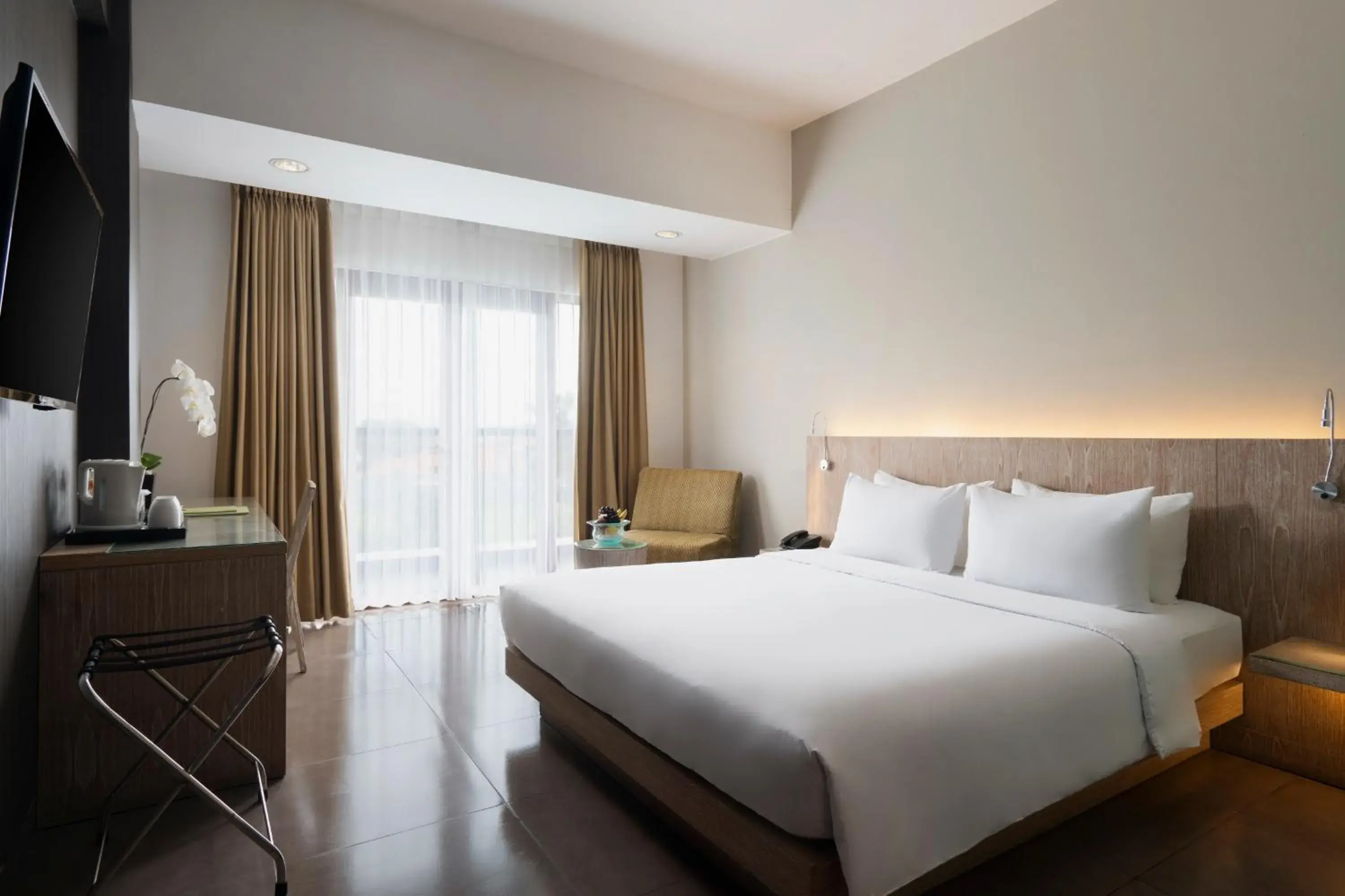 Deluxe Executive King Room in Hotel Santika Siligita Nusa Dua Deluxe Executive King Room in Hotel Santika Siligita Nusa Dua