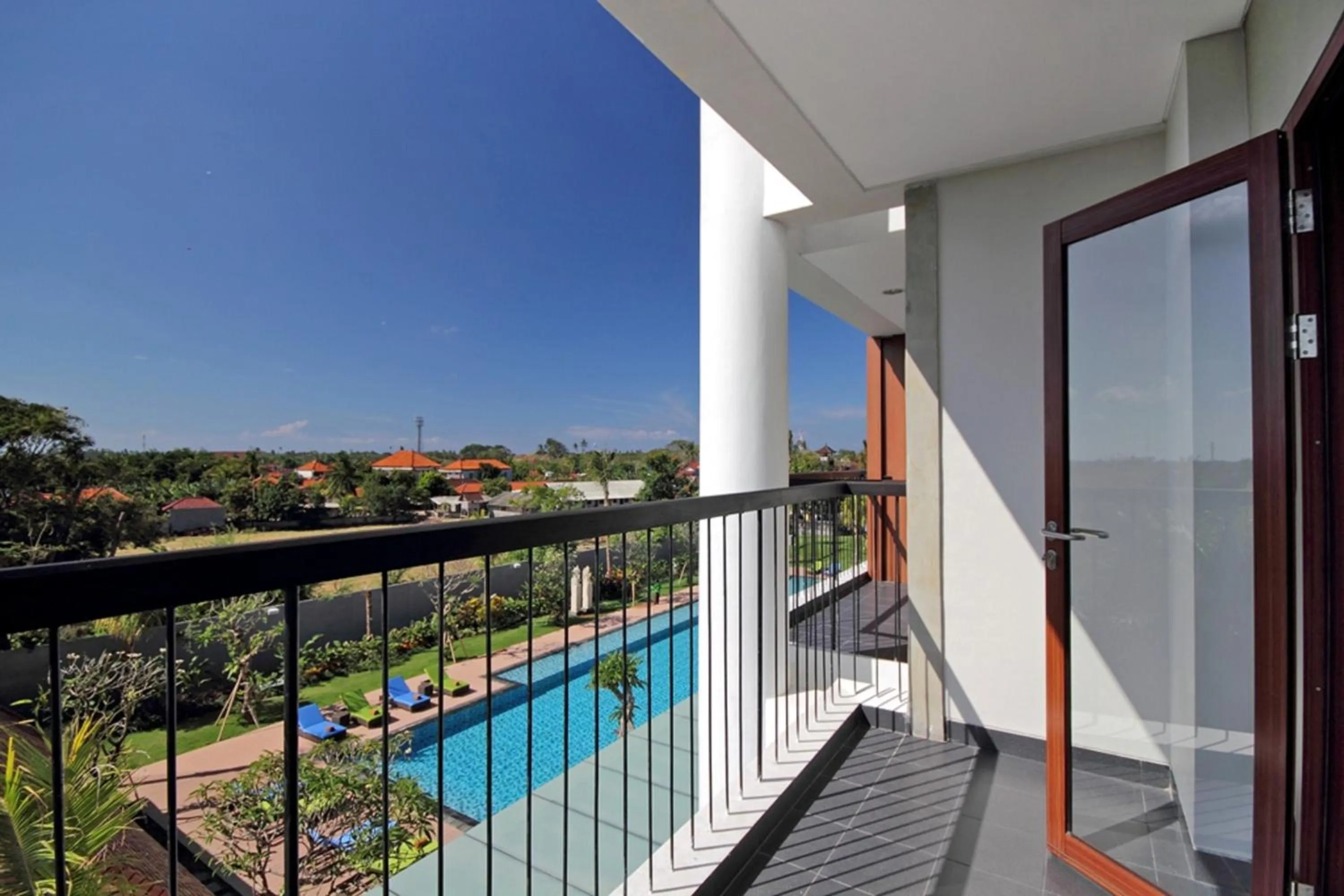 Balcony/Terrace in Hotel Santika Siligita Nusa Dua