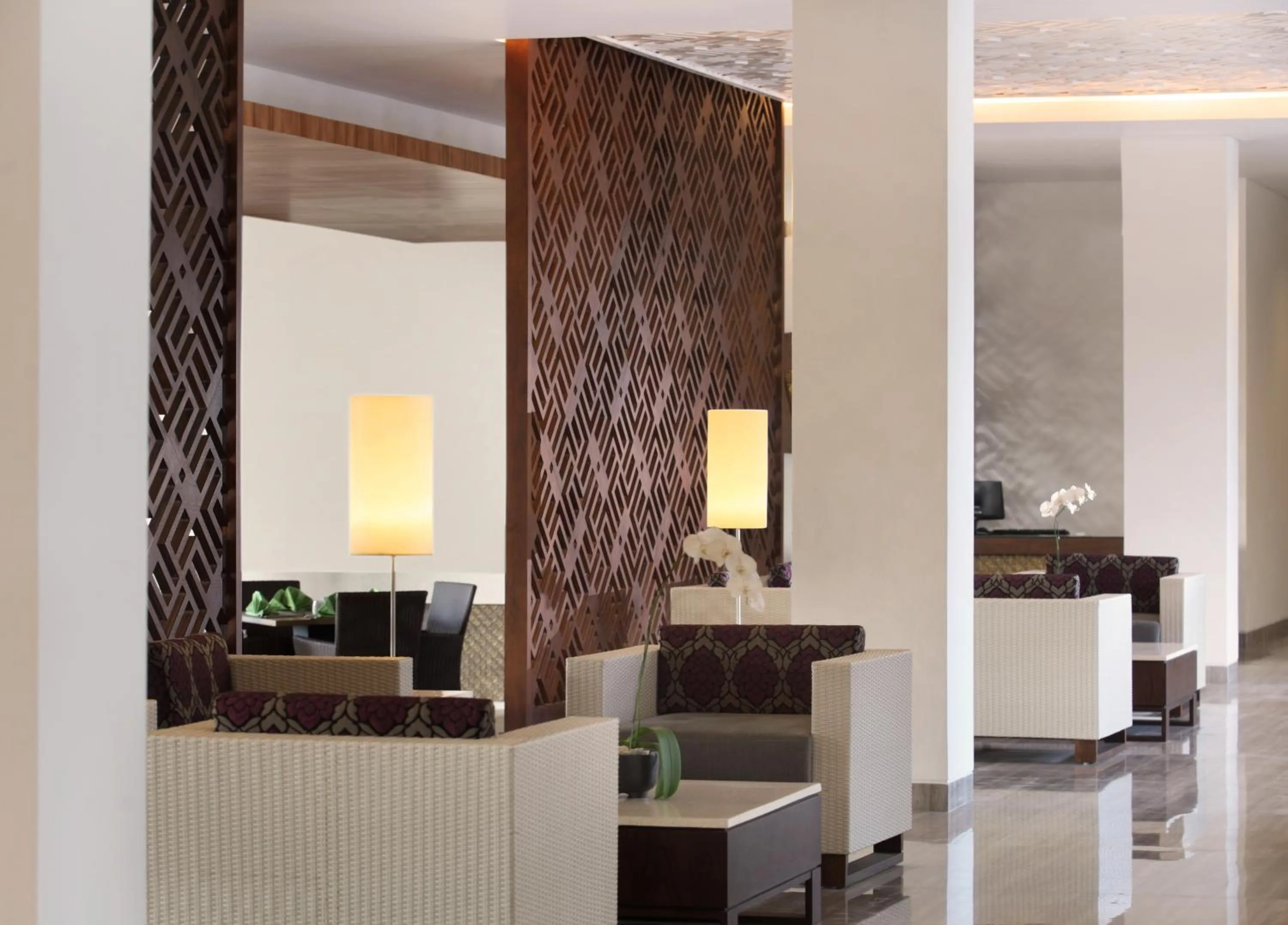 Lobby or reception in Hotel Santika Siligita Nusa Dua