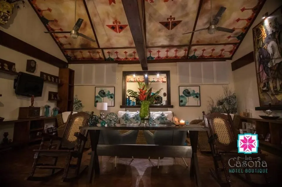 Living room in Hotel Boutique La Casona