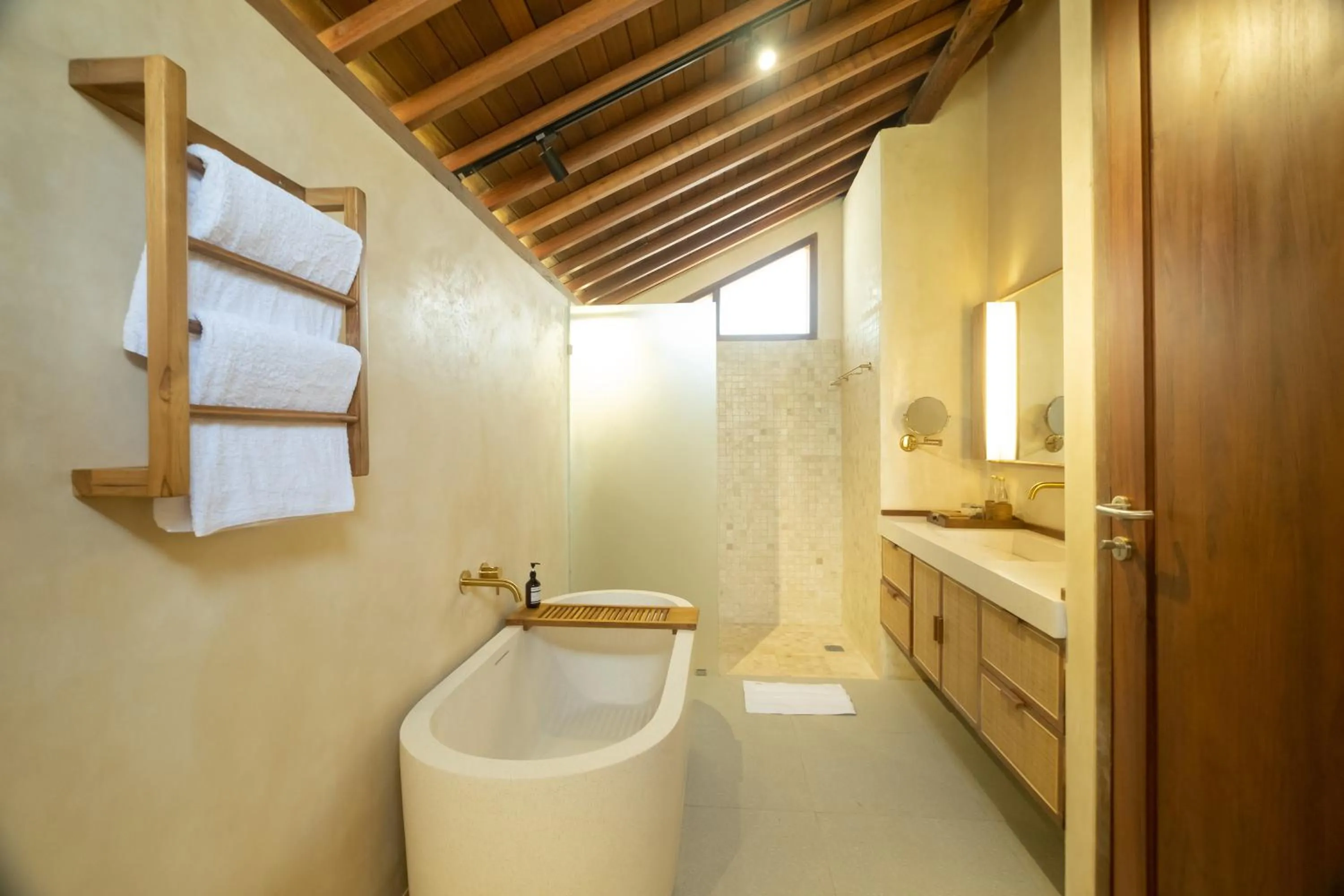 Bathroom in Bhuwana Ubud Hotel and Farm