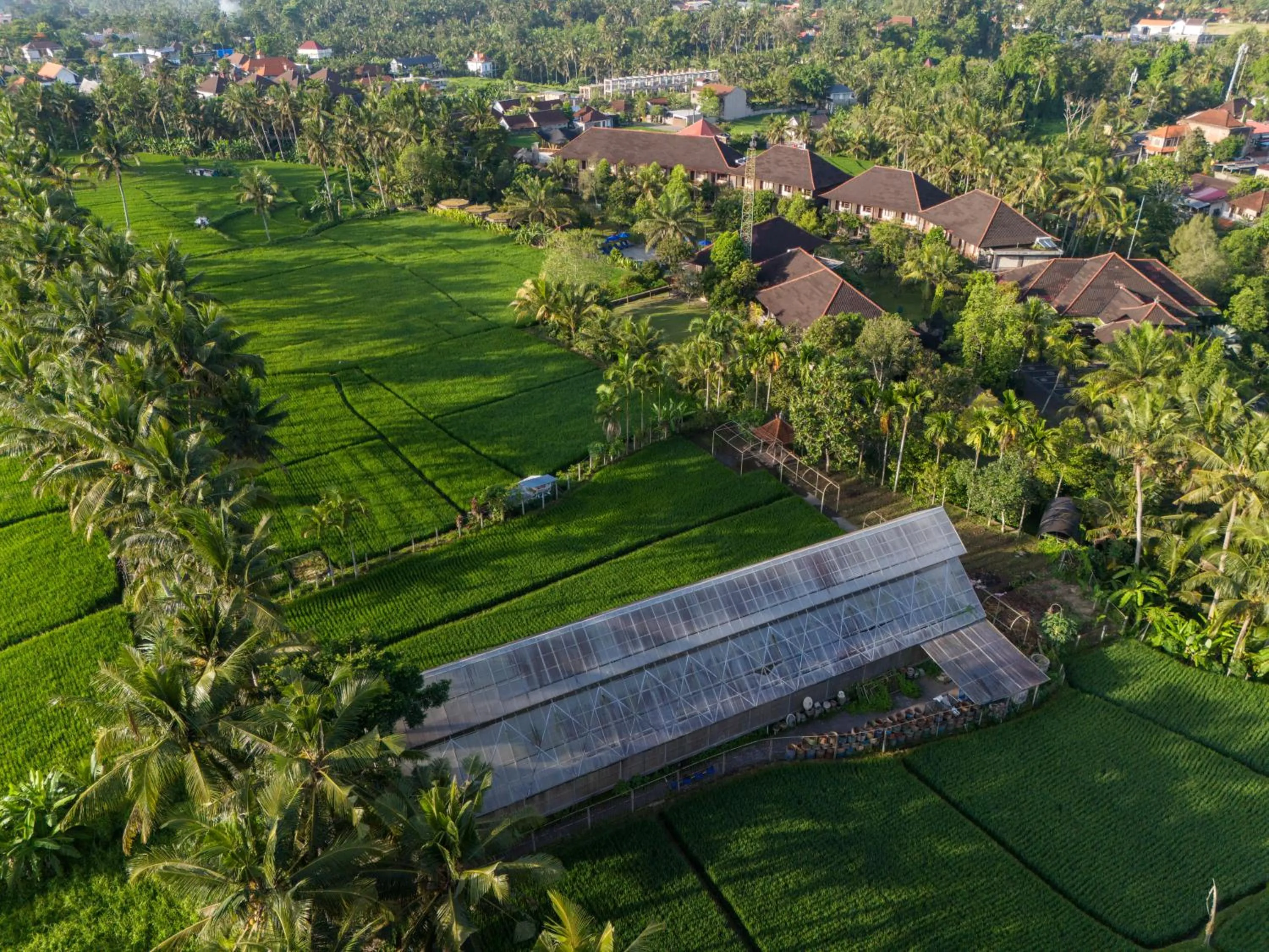 Property building in Bhuwana Ubud Hotel and Farm