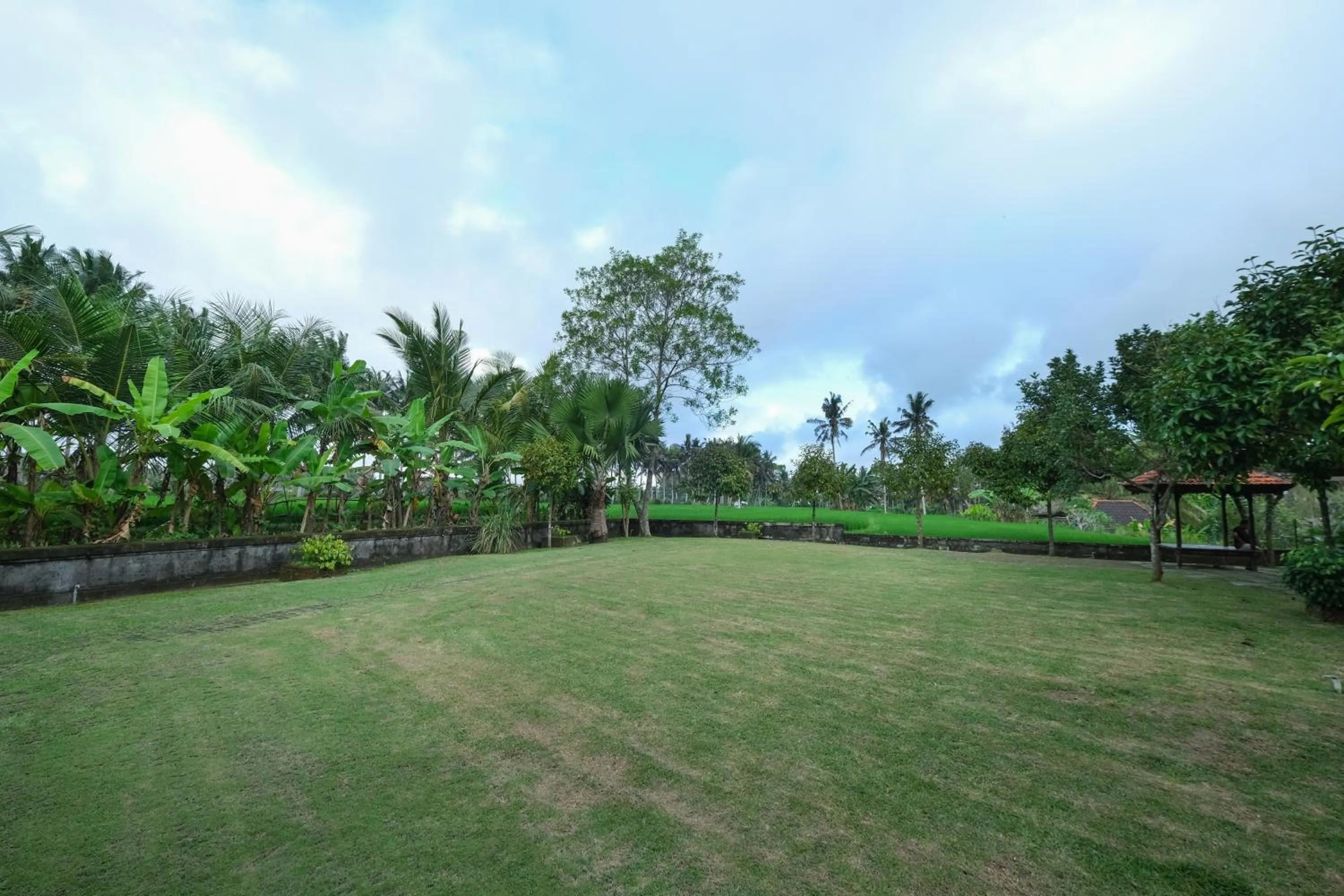 Garden view in Bhuwana Ubud Hotel and Farm