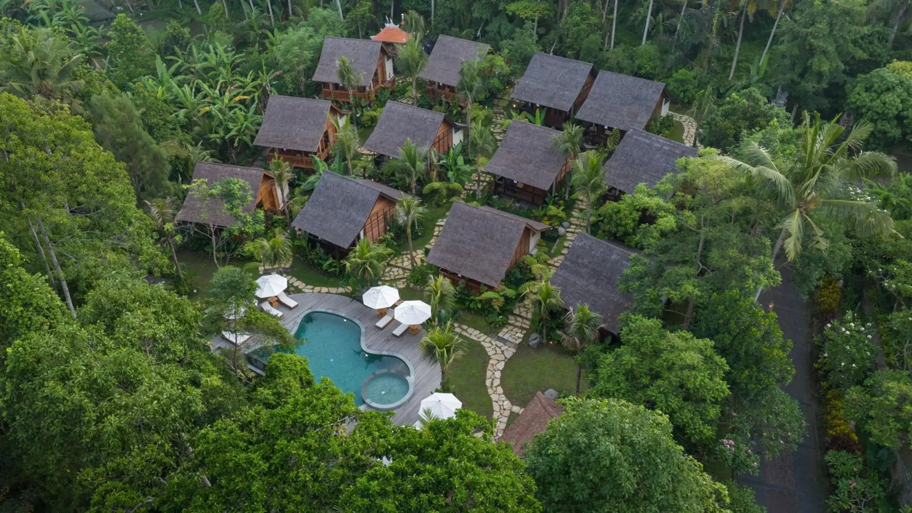Property building in Bhuwana Ubud Hotel and Farming Property building in Bhuwana Ubud Hotel and Farming