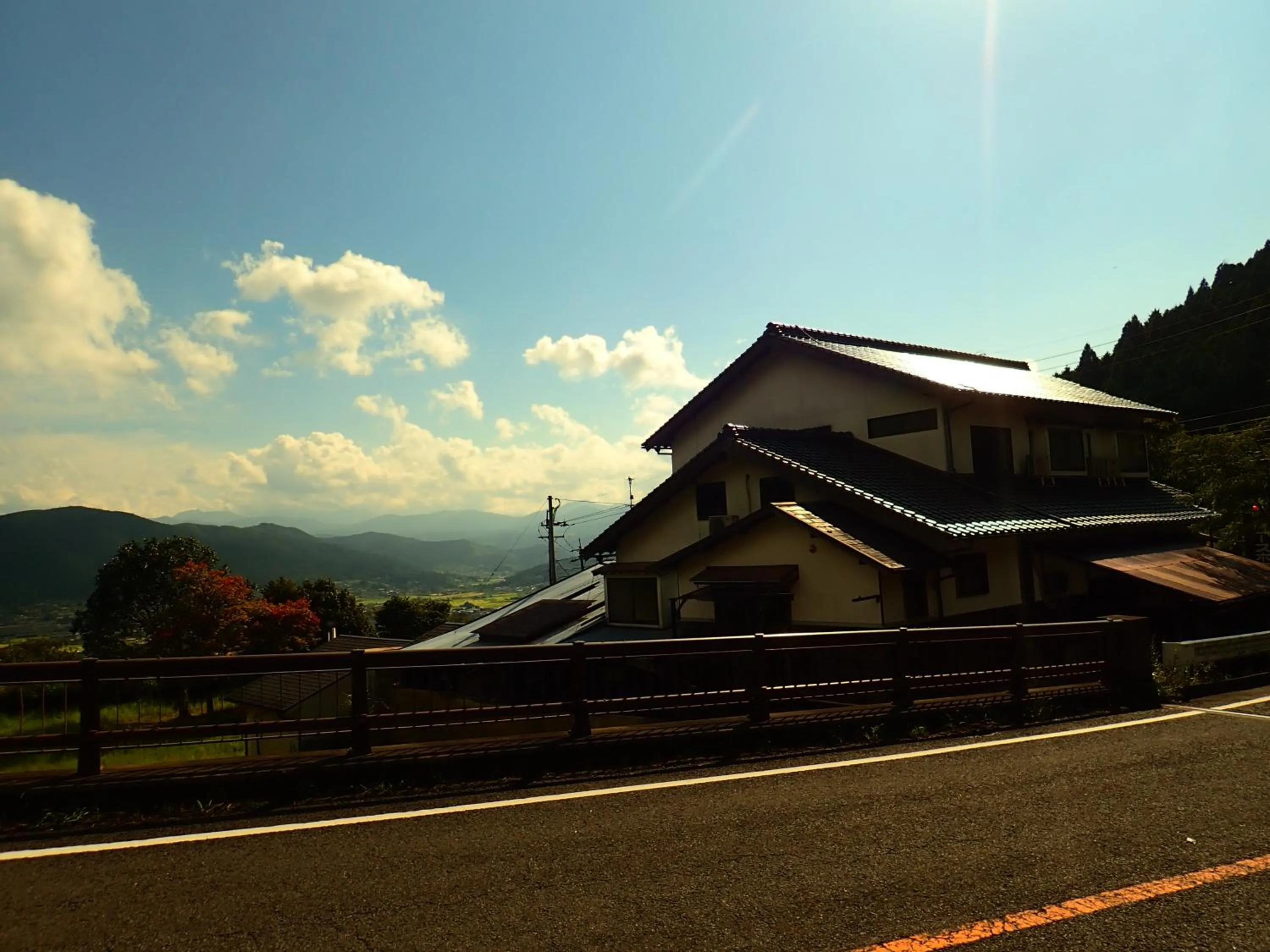 Property building in Yufuin Country Road Youth Hostel