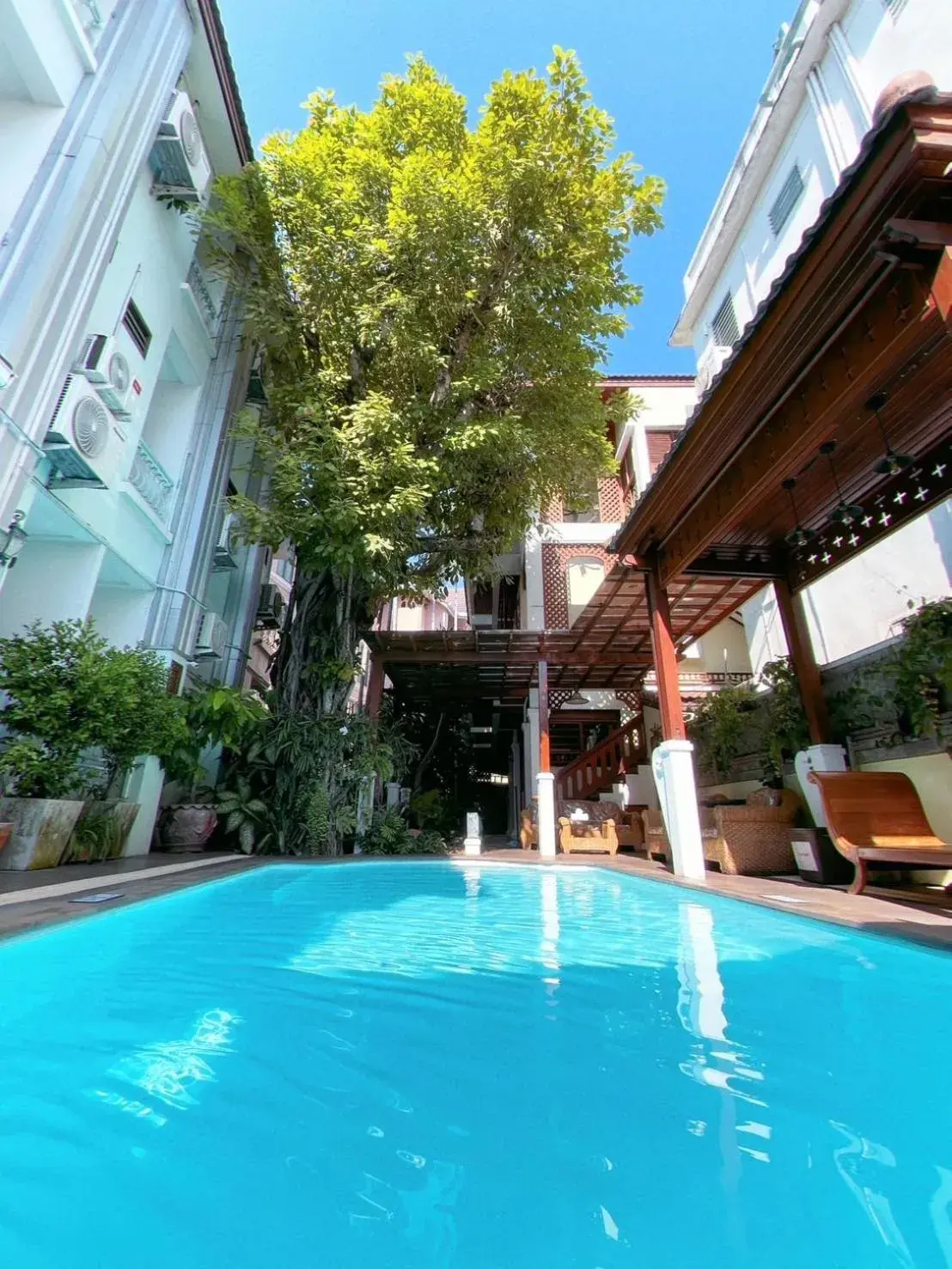 Swimming pool in Sripat Guesthouse SHA Extra Plus Swimming pool in Sripat Guesthouse SHA Extra Plus