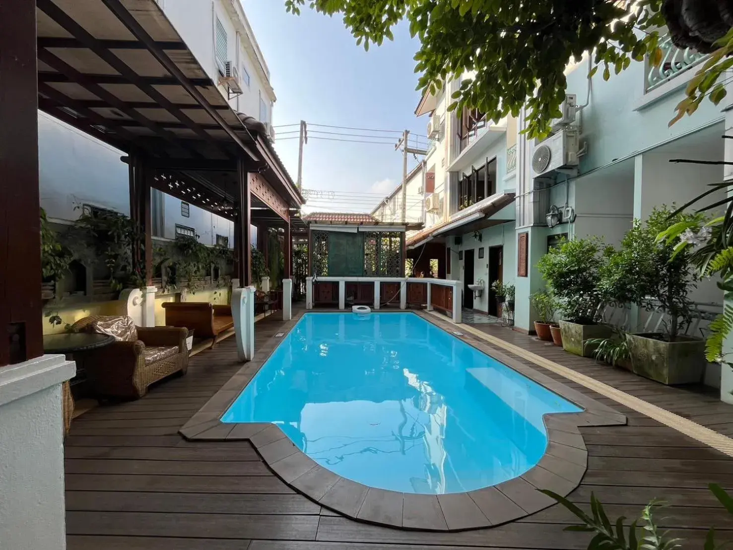 Swimming pool in Sripat Guesthouse SHA Extra Plus Swimming pool in Sripat Guesthouse SHA Extra Plus