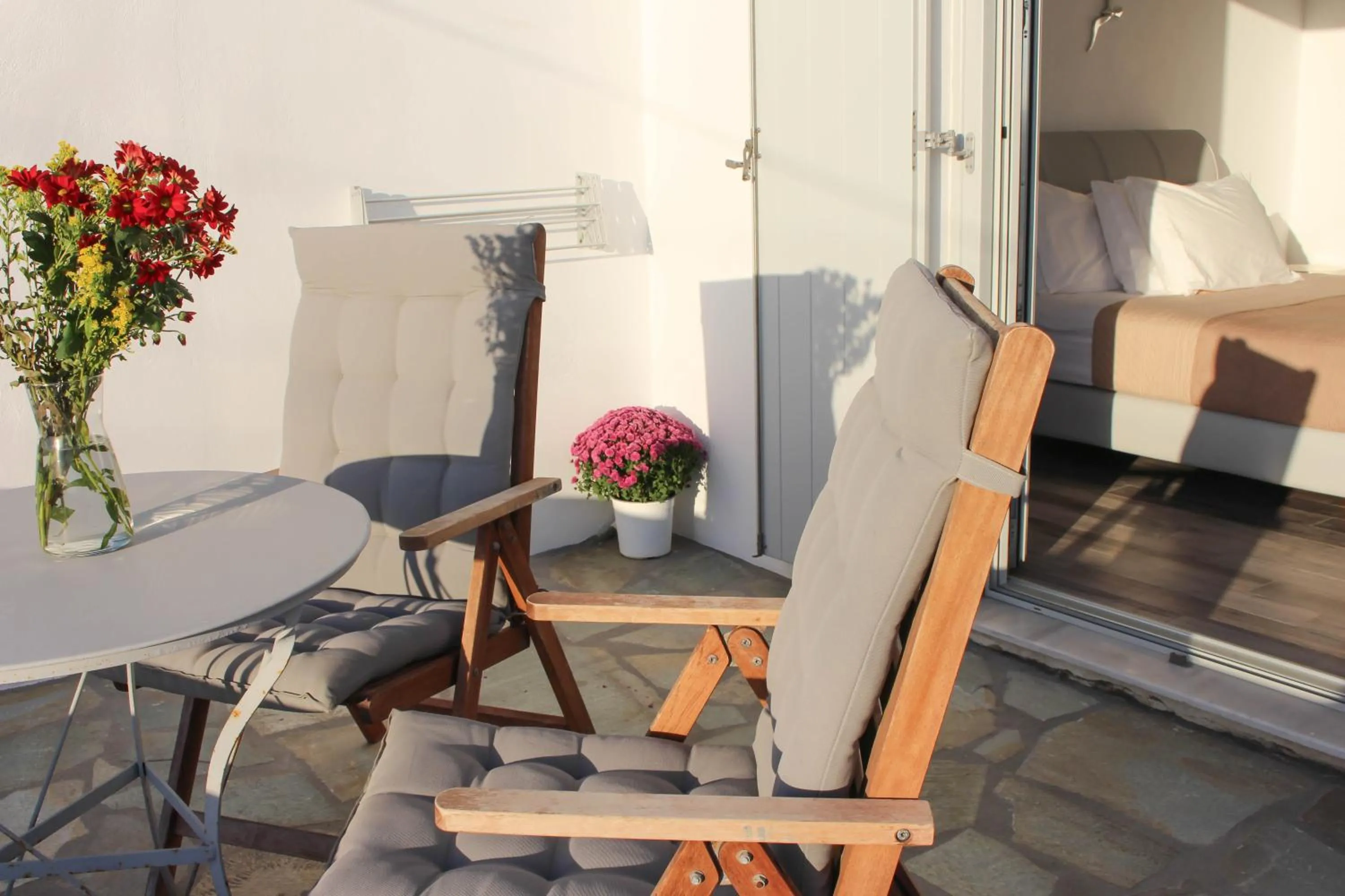 Balcony/Terrace in Crystal View Mykonos