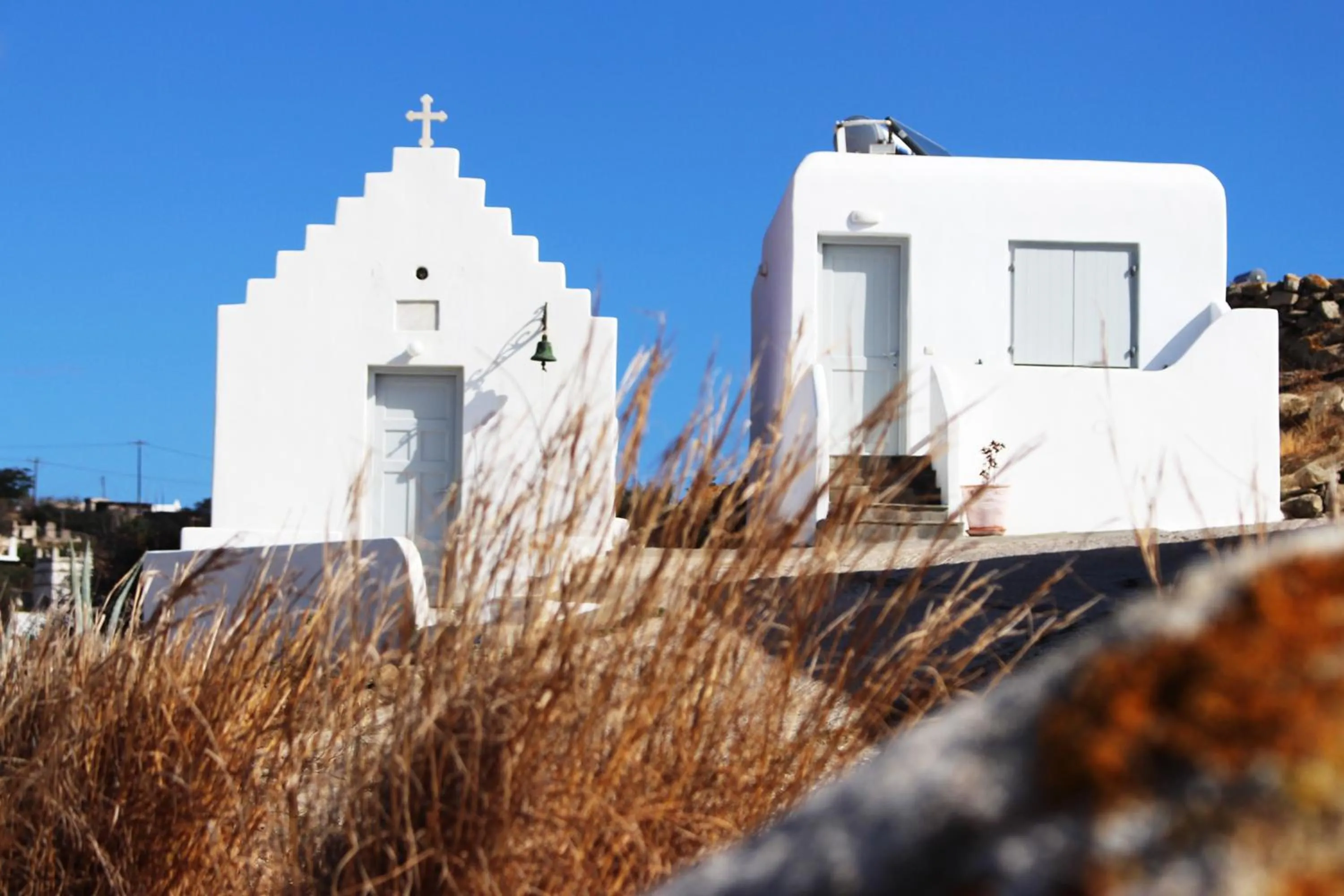Property building in Crystal View Mykonos