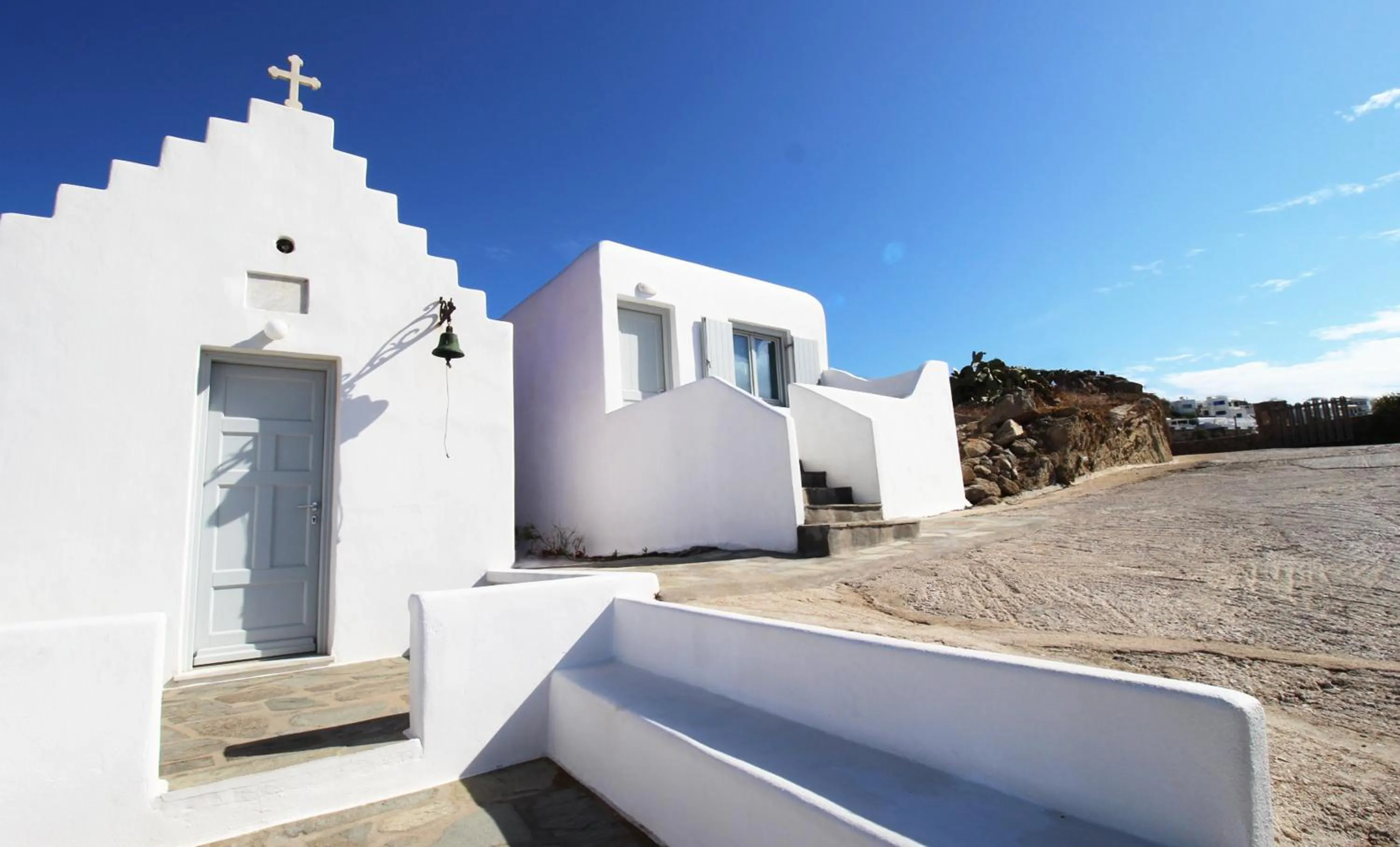 Property building in Crystal View Mykonos