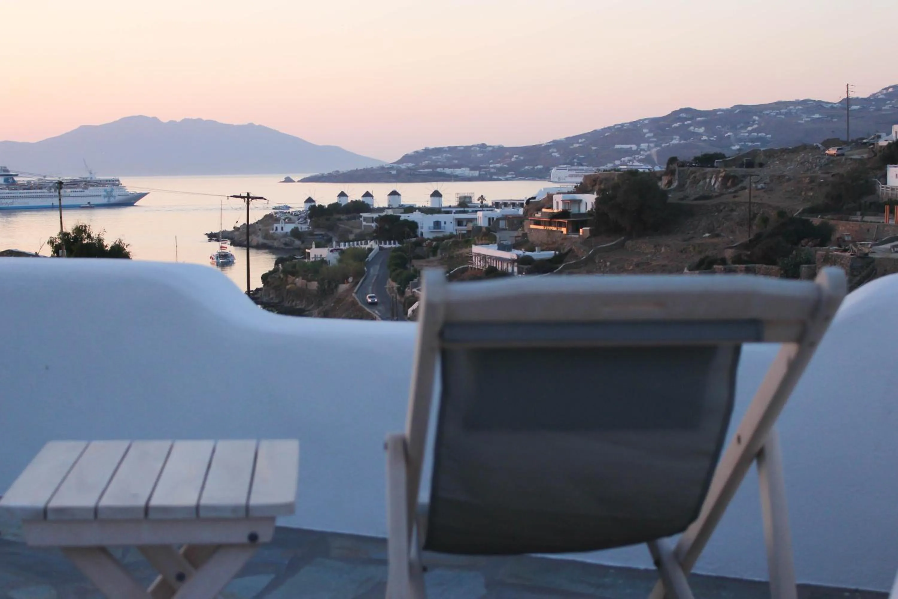 Sea view in Crystal View Mykonos