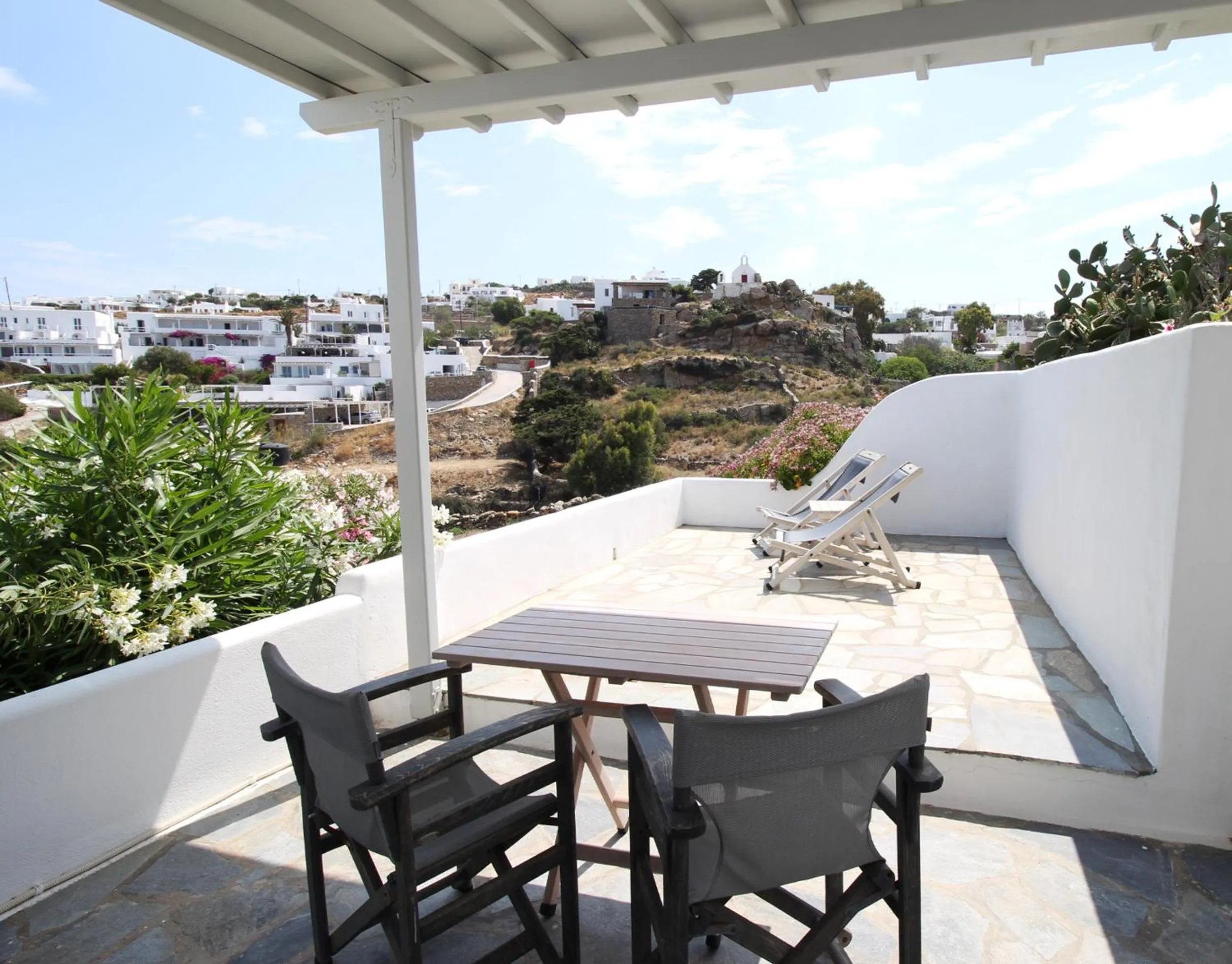 Balcony/Terrace in Crystal View Mykonos