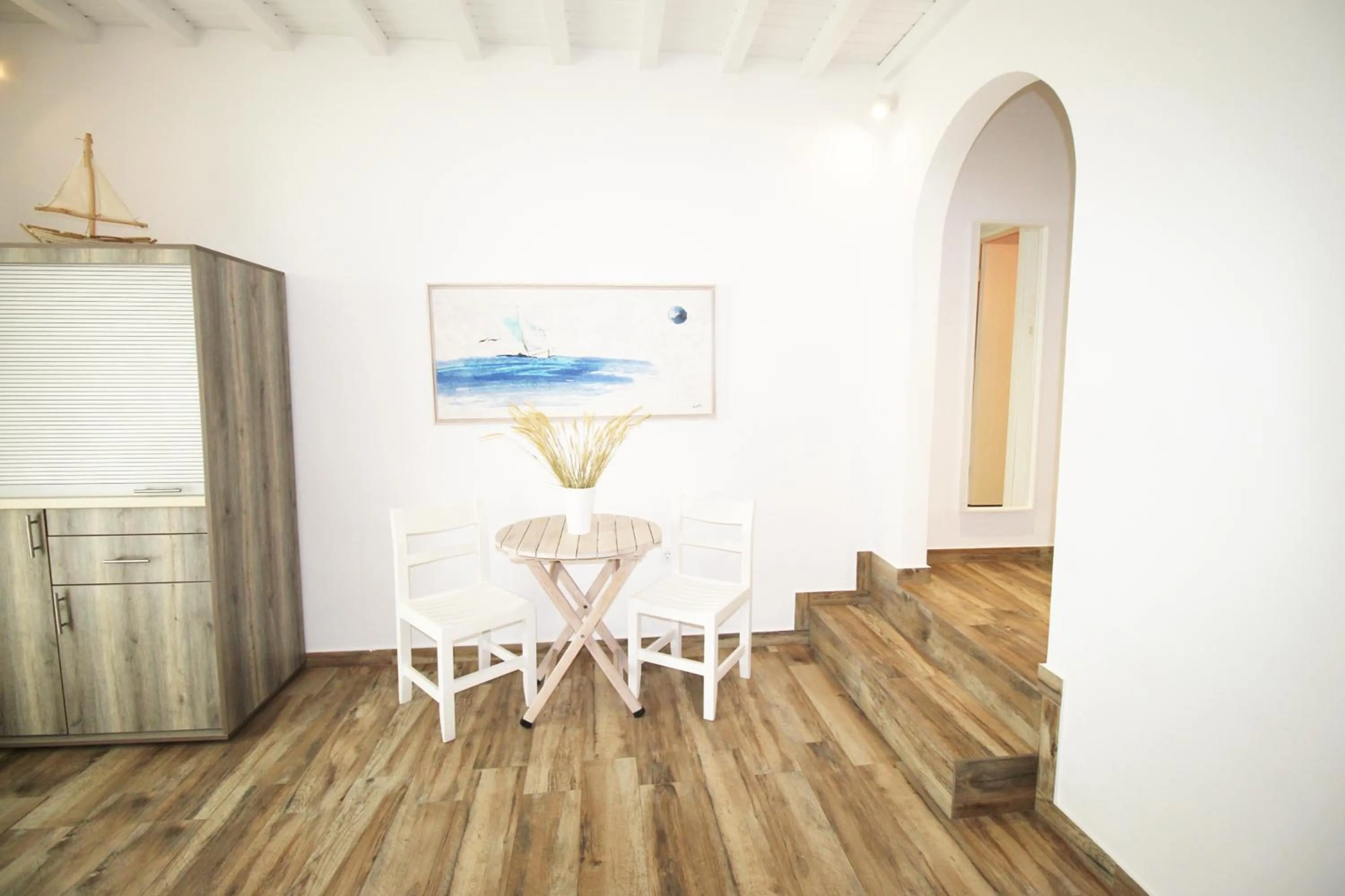 Kitchen or kitchenette in Crystal View Mykonos