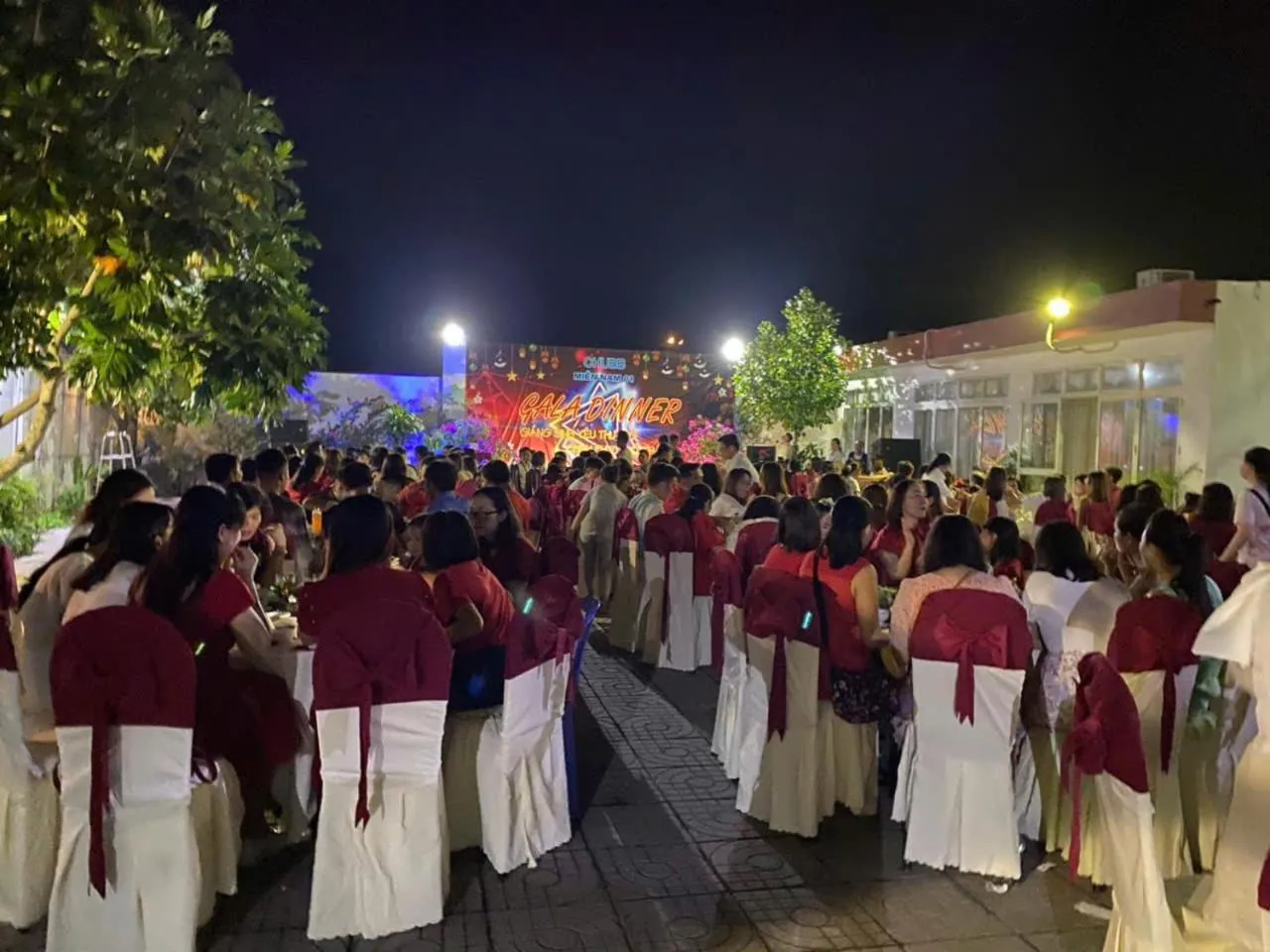 Swimming pool in Gold Stars Hotel