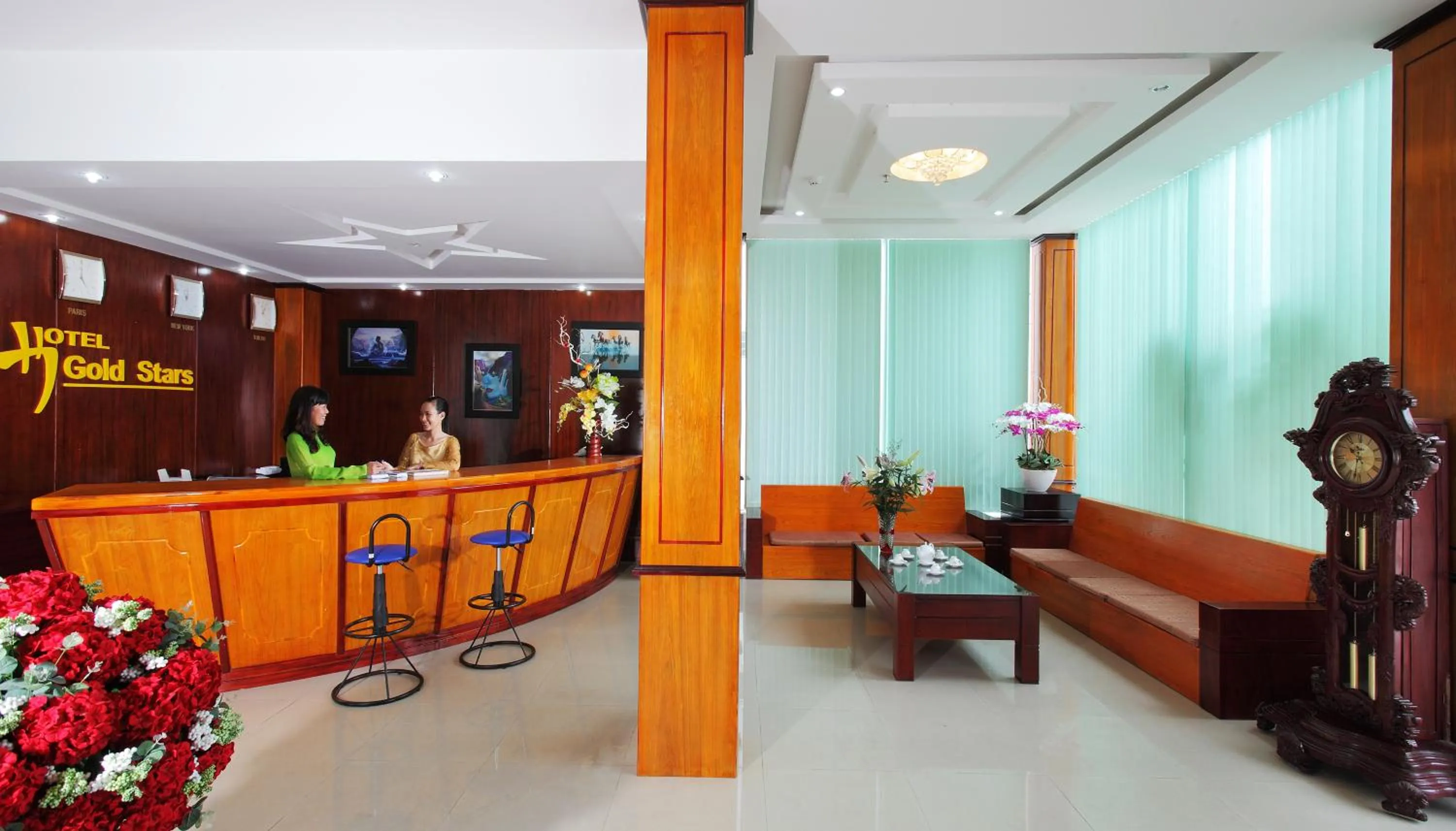 Lobby or reception in Gold Stars Hotel