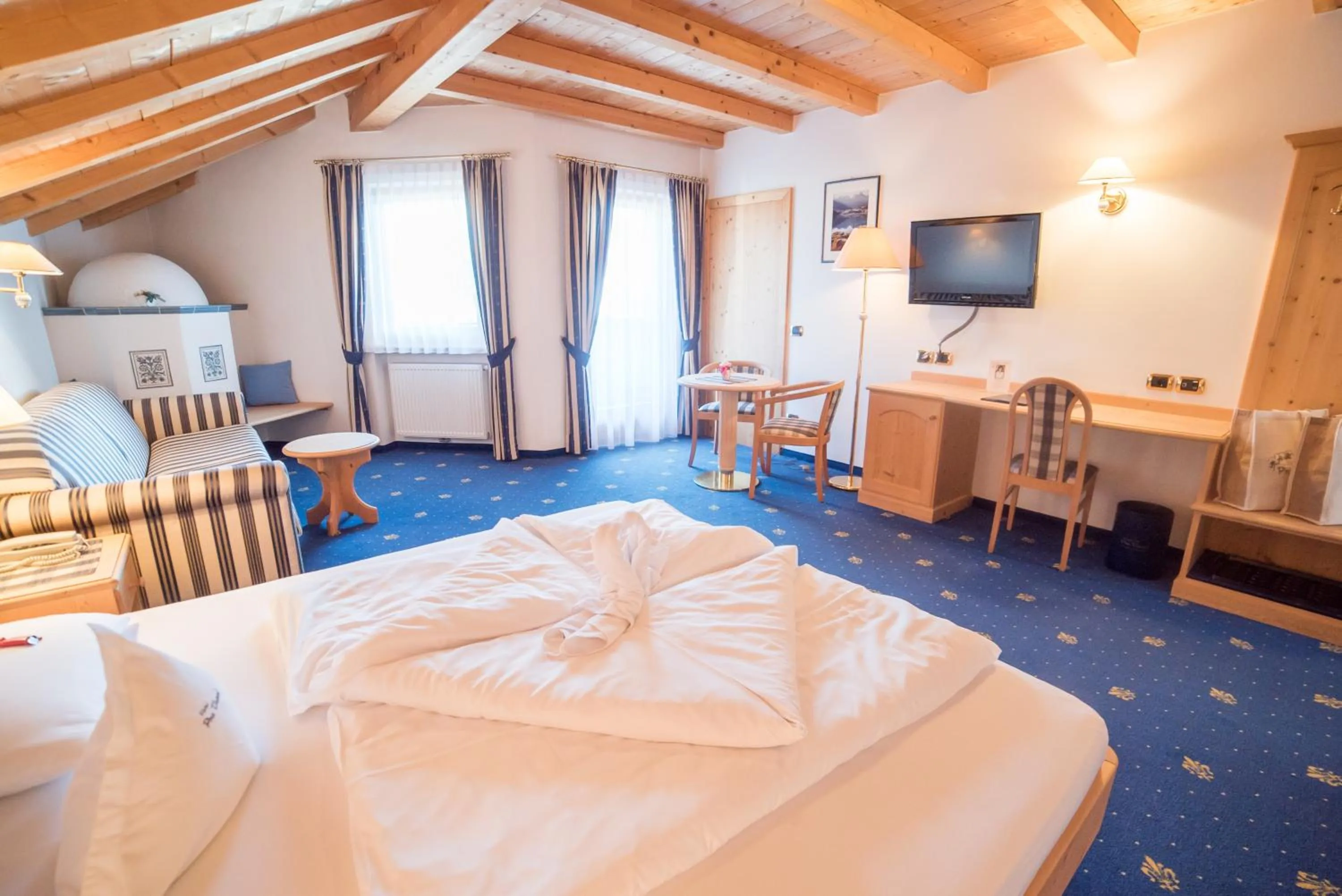 Bed in Hotel Pra Tlusel