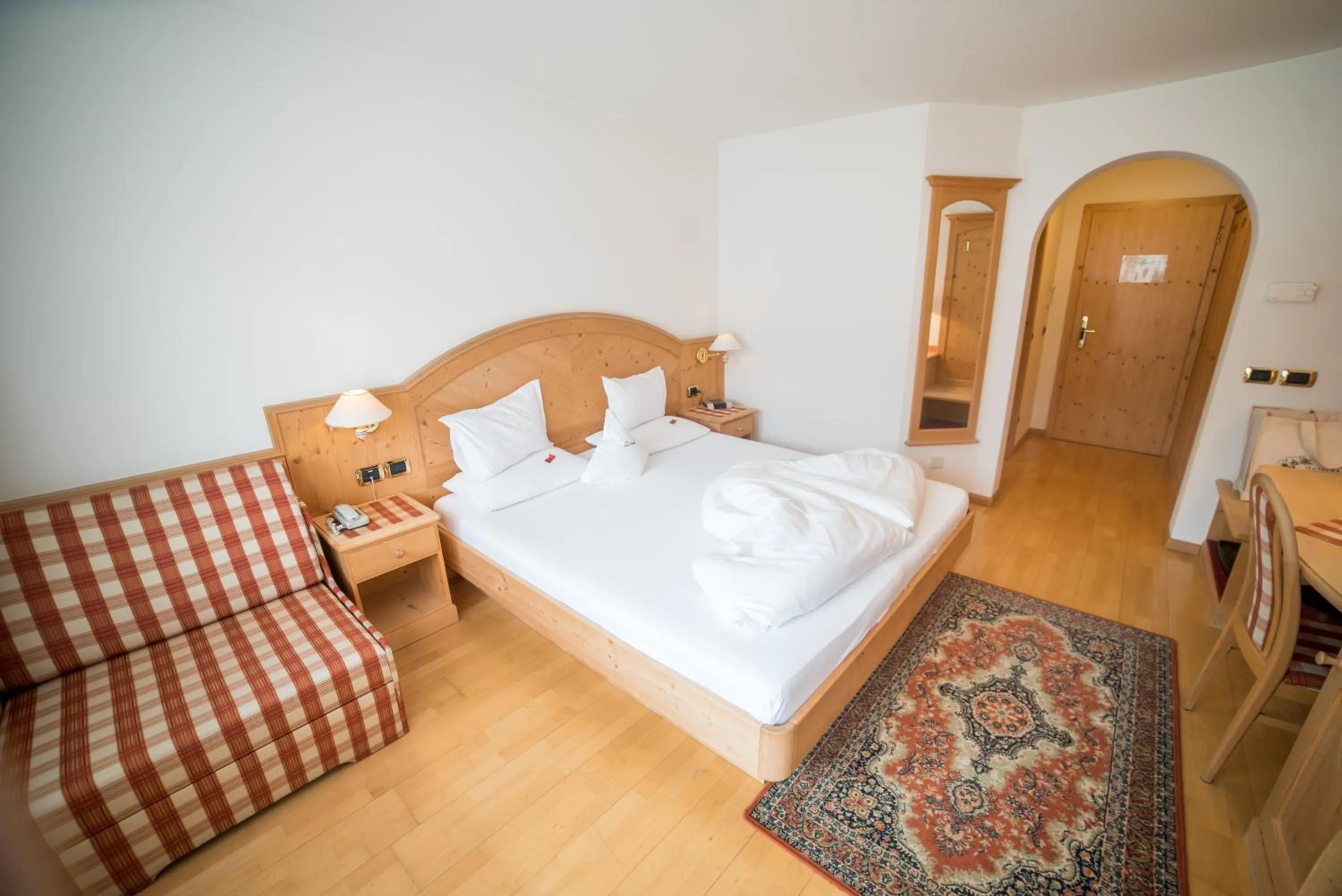 Bed in Hotel Pra Tlusel