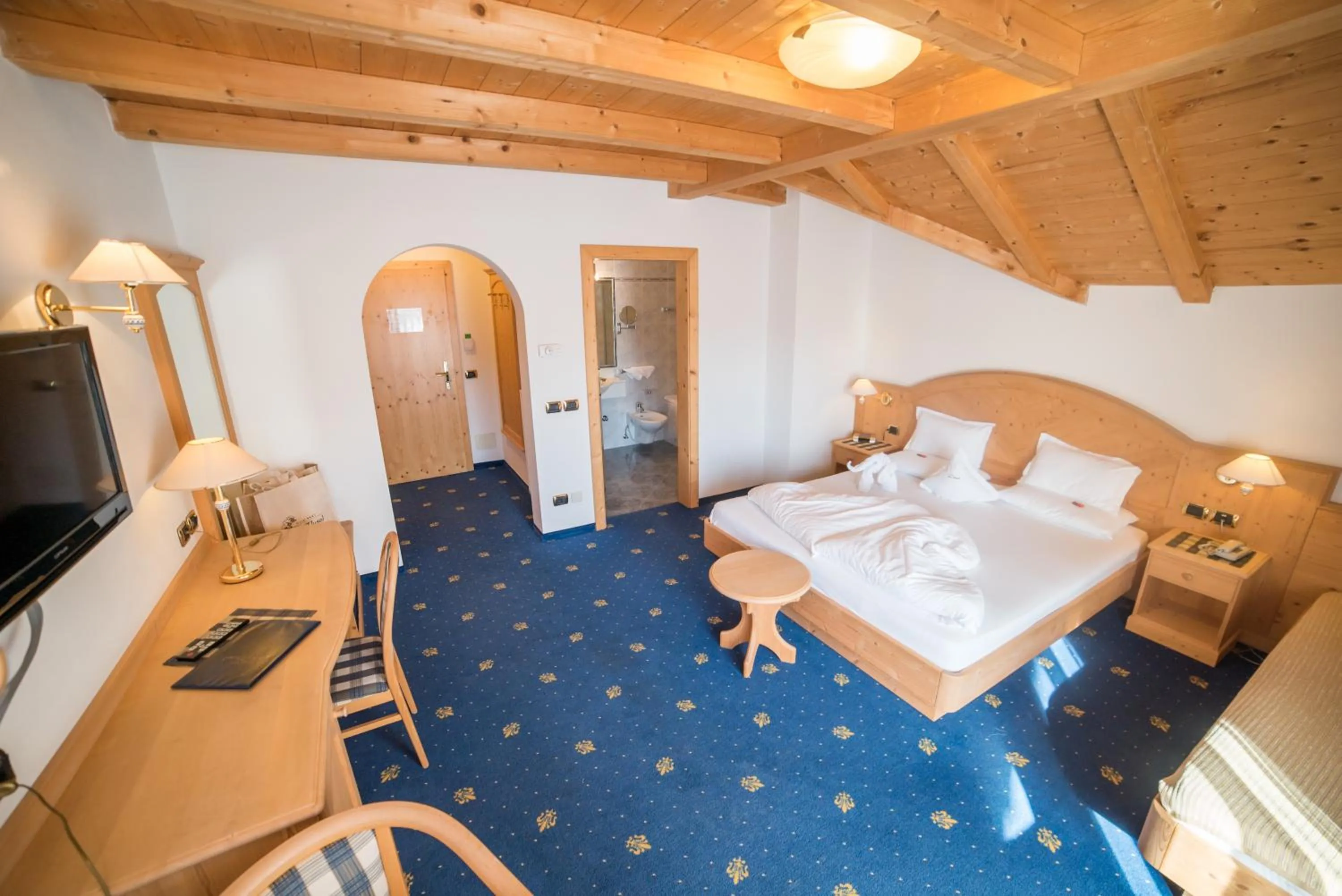 Bed in Hotel Pra Tlusel