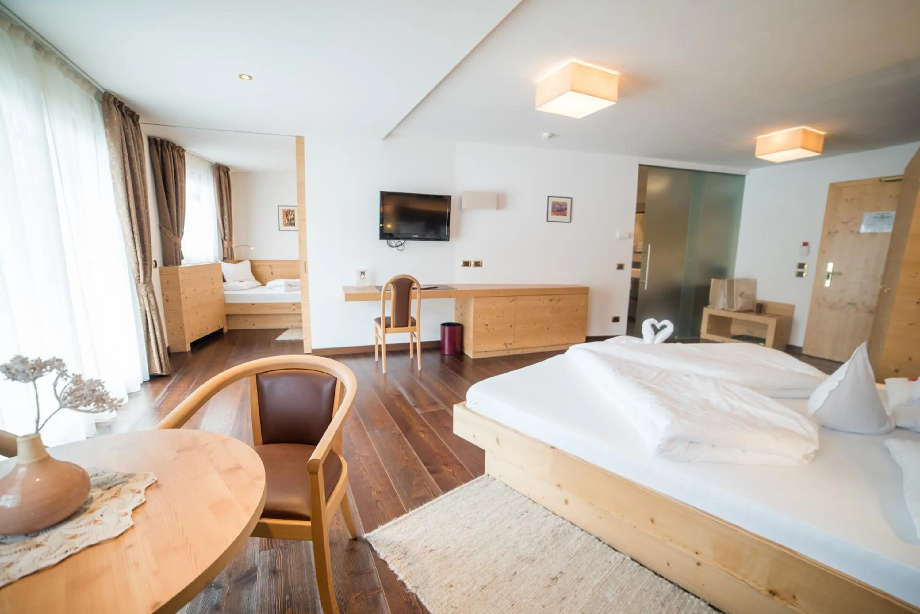 Mountain view, Bed in Hotel Pra Tlusel