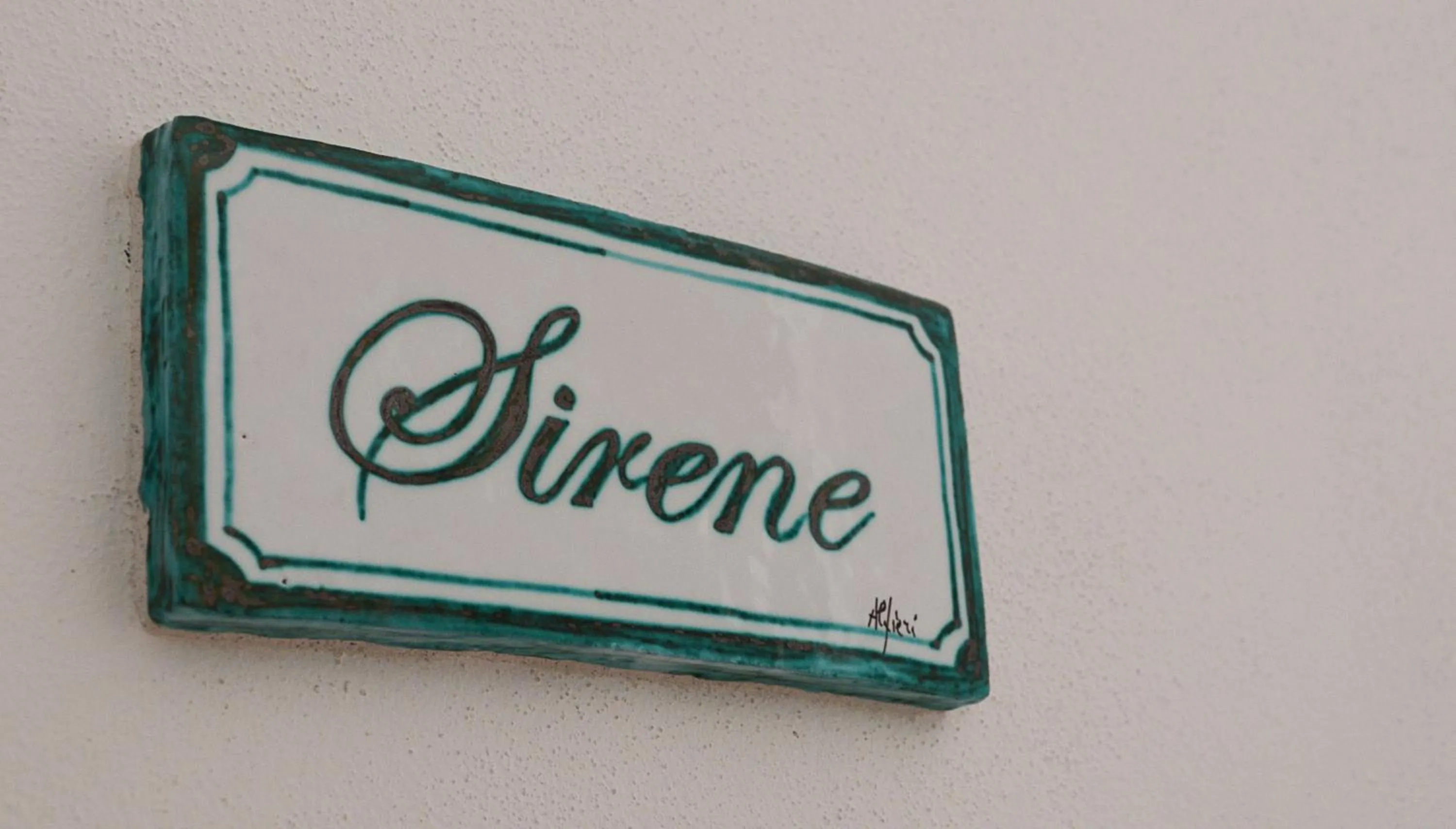 Decorative detail in Tra le Mura