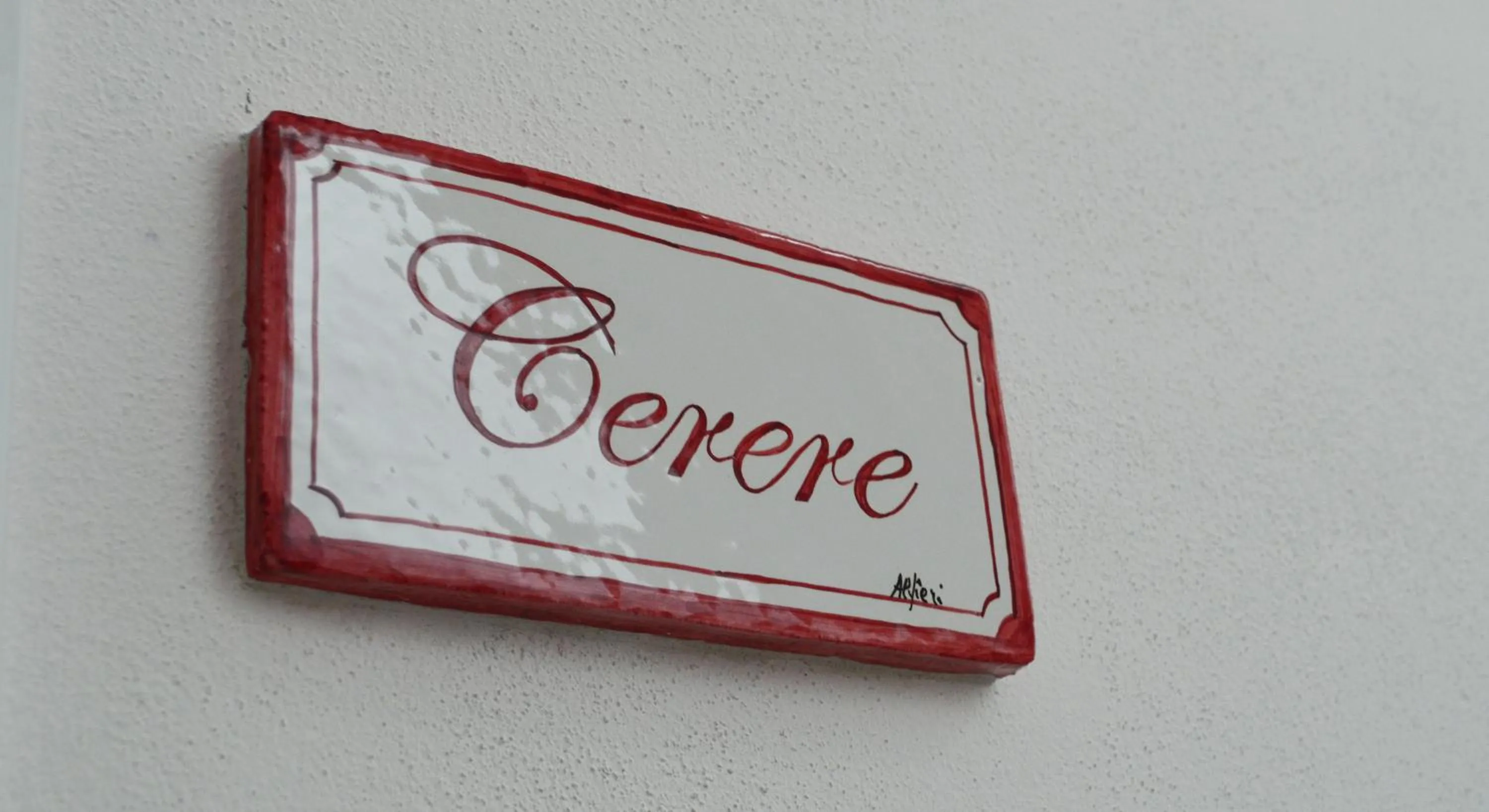 Decorative detail in Tra le Mura