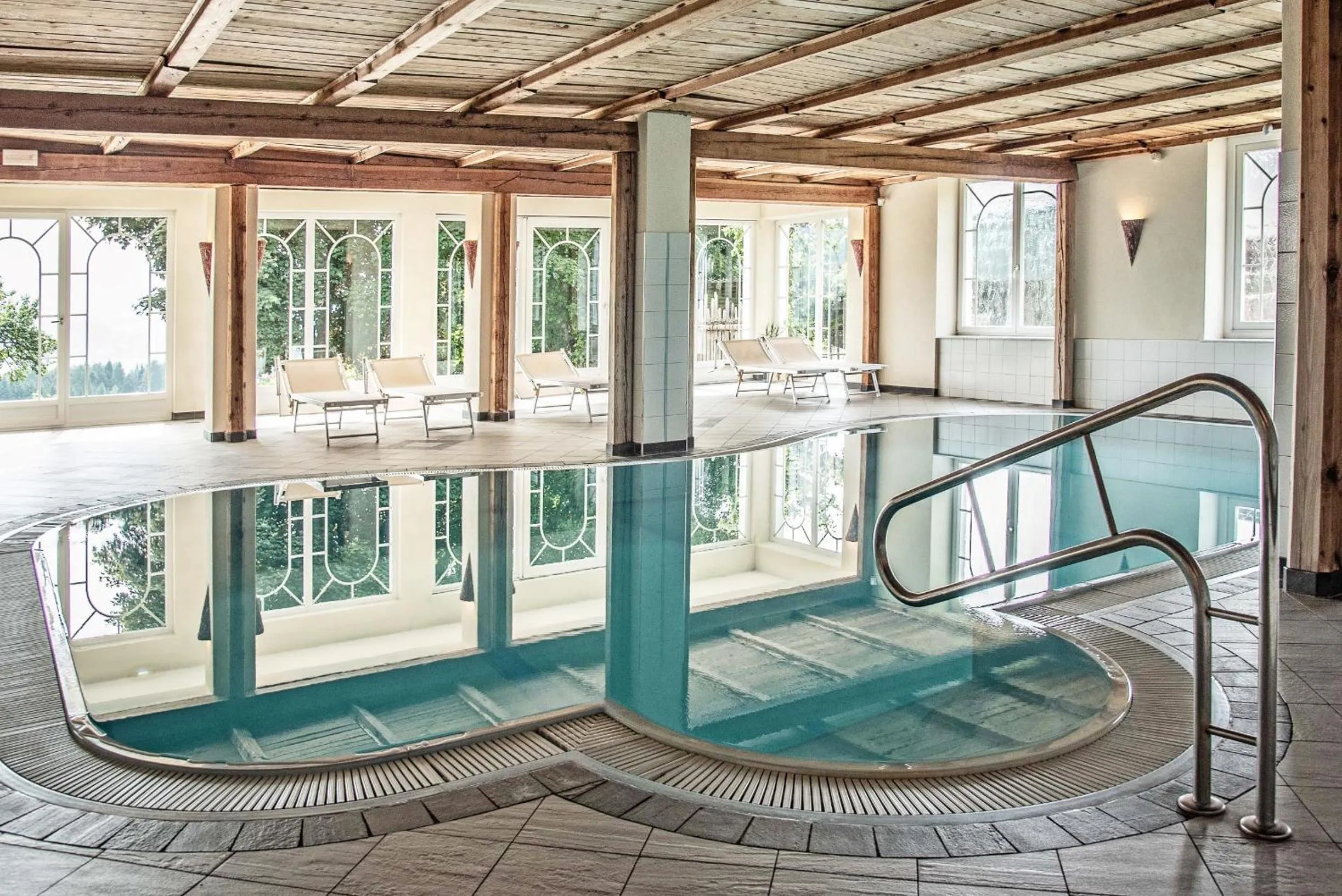 Hot Tub in Appartement- und Wellnesshotel Winkler