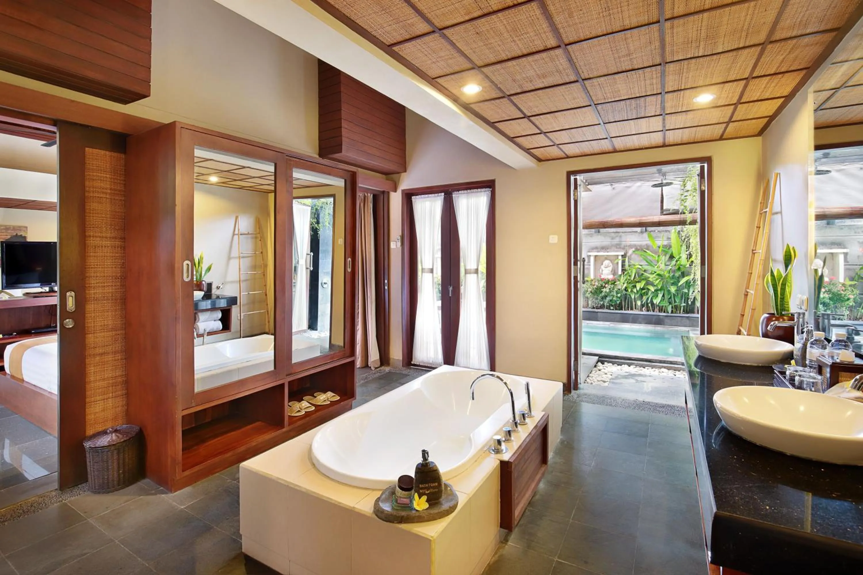 Bathroom in Nyuh Bali Villas