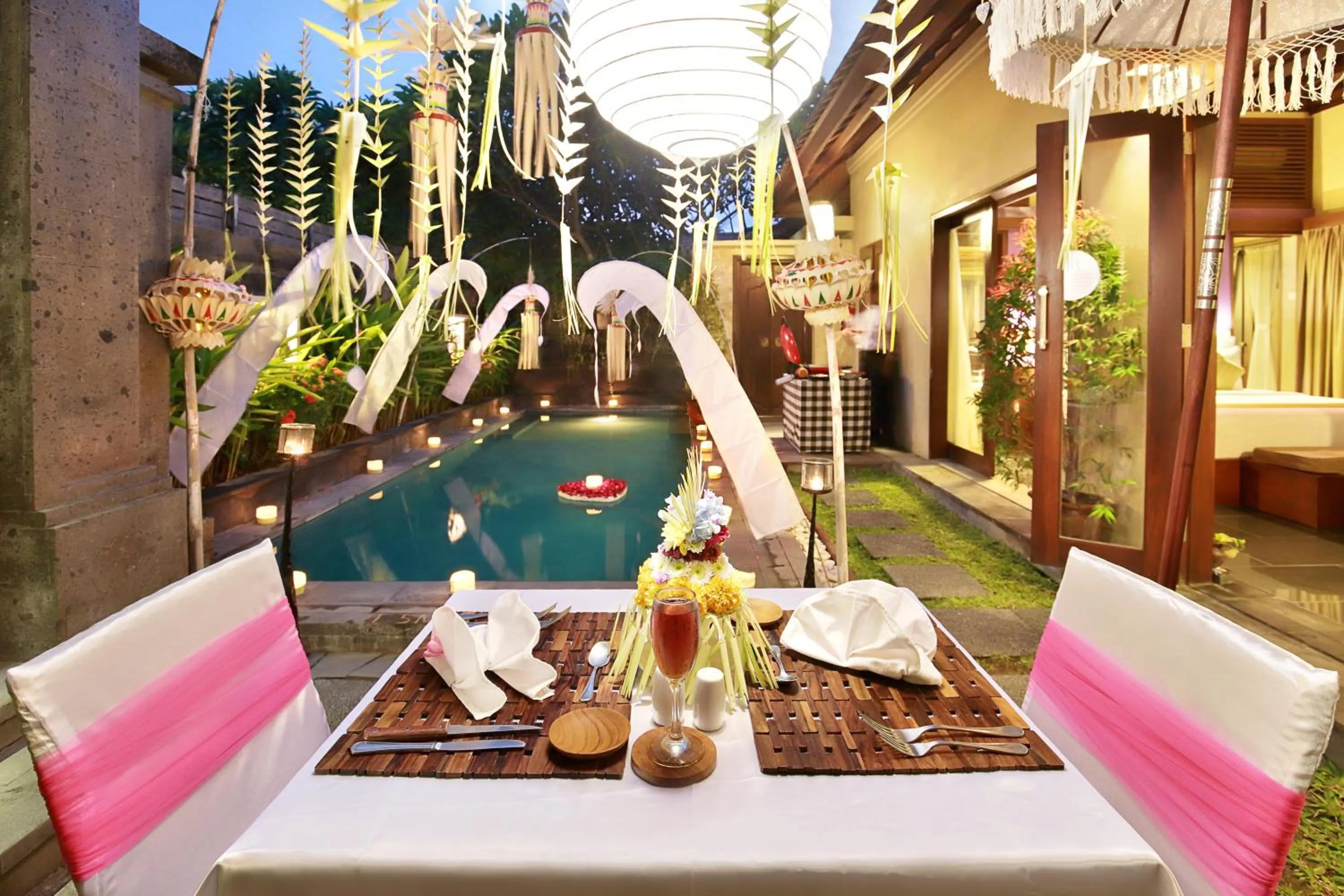 BBQ facilities in Nyuh Bali Villas