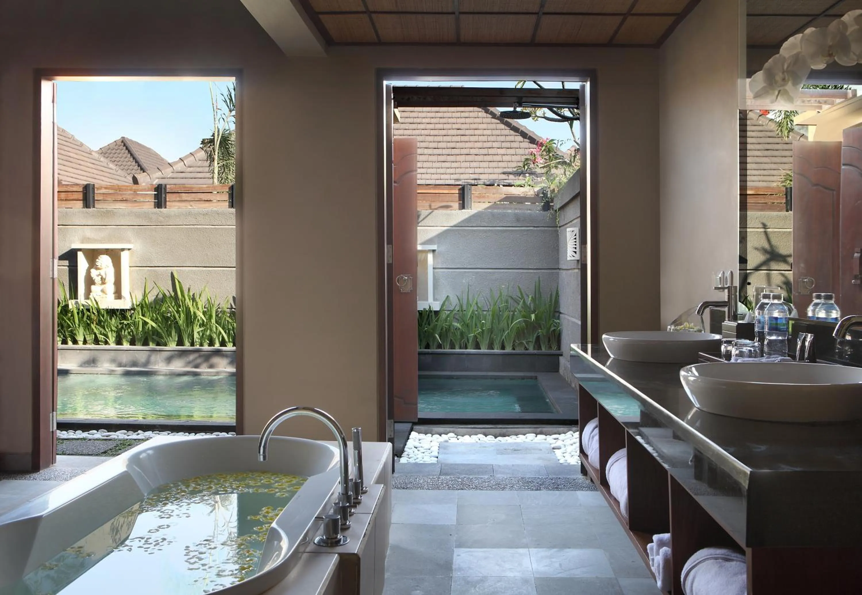 Bathroom in Nyuh Bali Villas