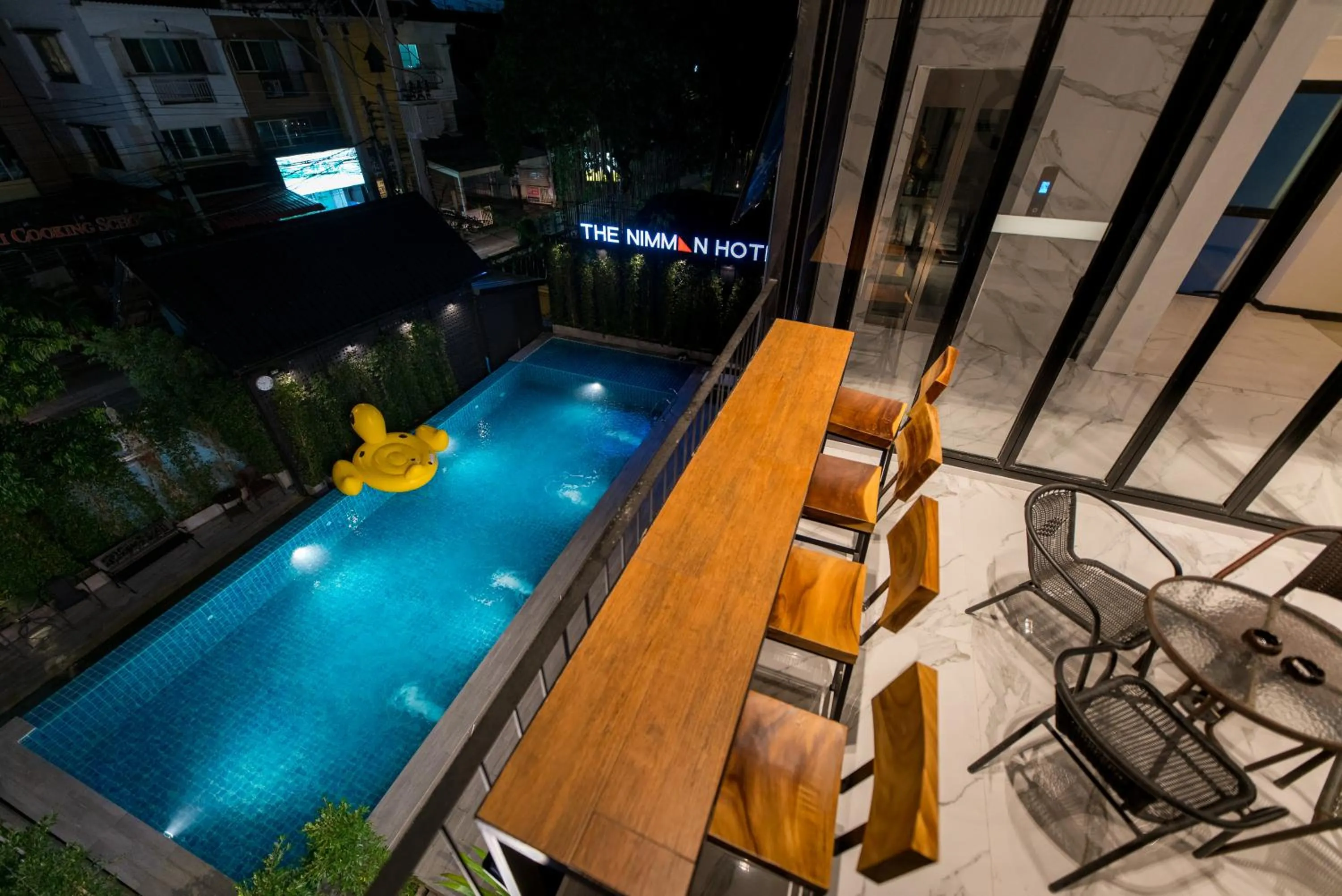Balcony/Terrace in The Nimman Hotel - SHA Plus