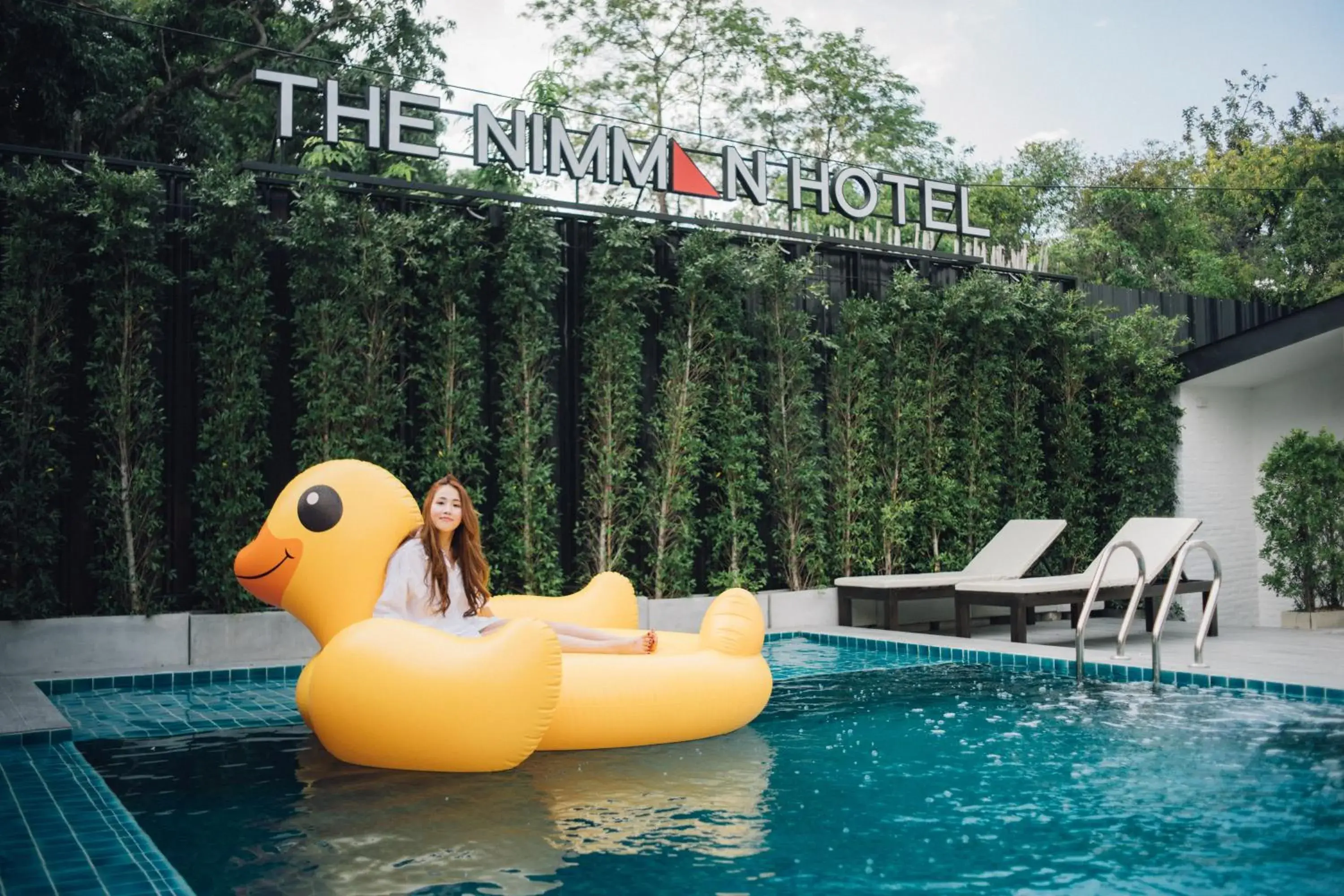 Swimming pool in The Nimman Hotel - SHA Plus Swimming pool in The Nimman Hotel - SHA Plus