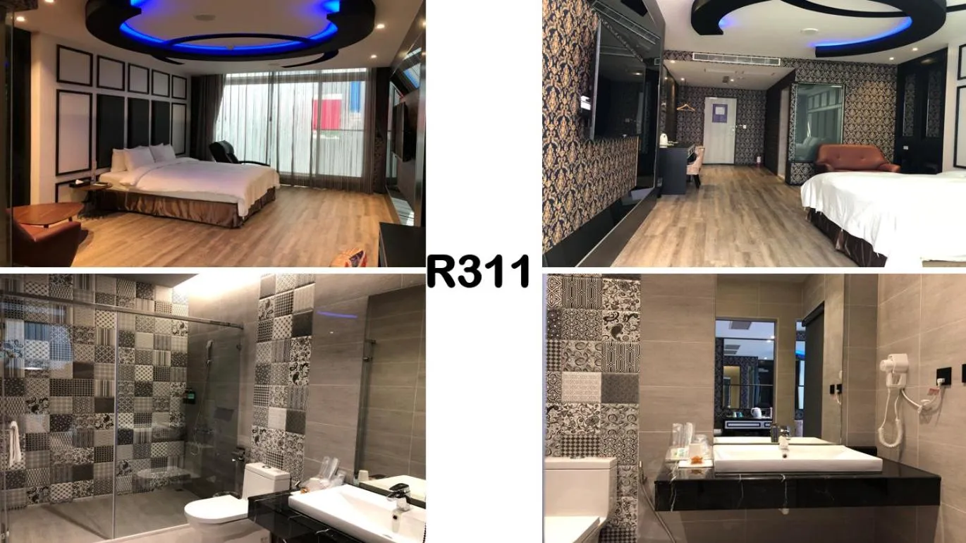 Bed in High Cloud Motel