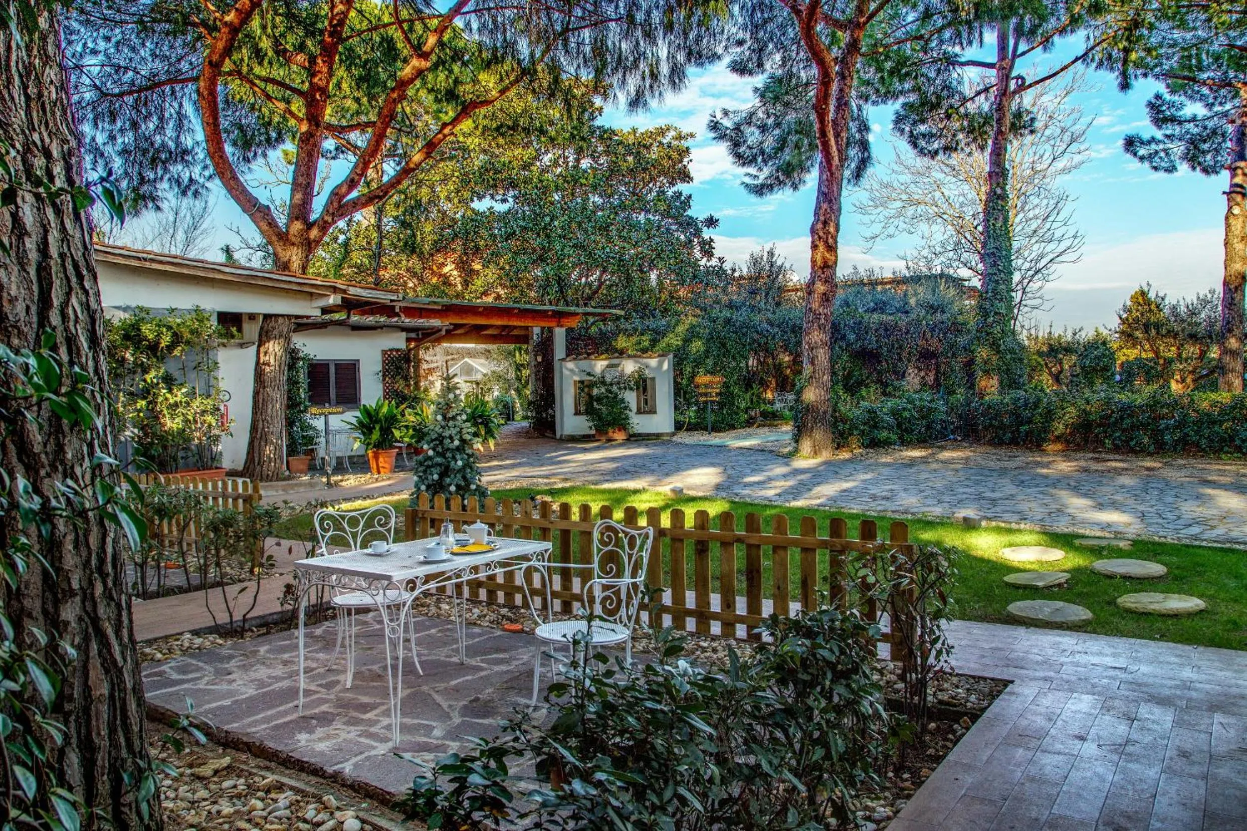Garden in Antica Locanda Palmieri