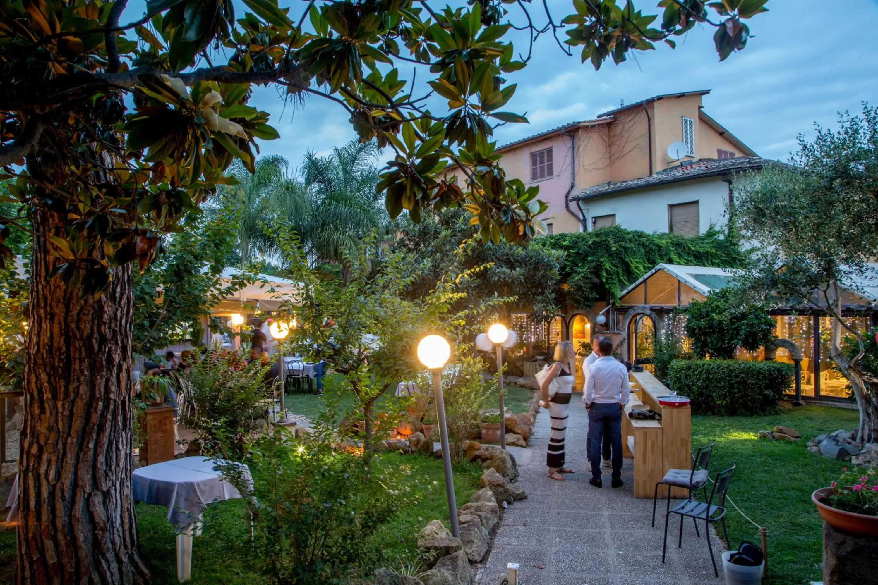 Garden in Antica Locanda Palmieri