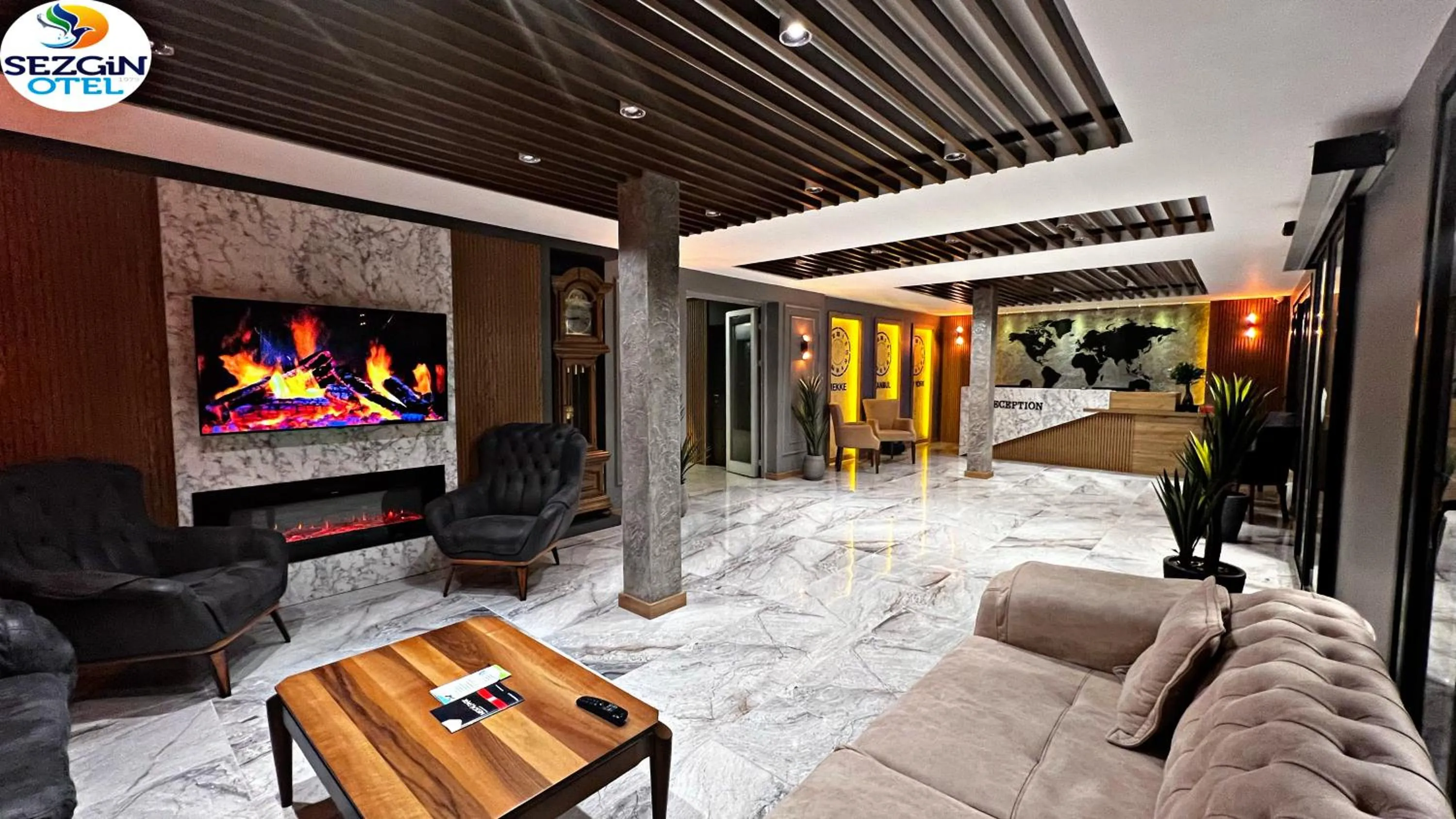 Lobby or reception in Sezgin Hotel
