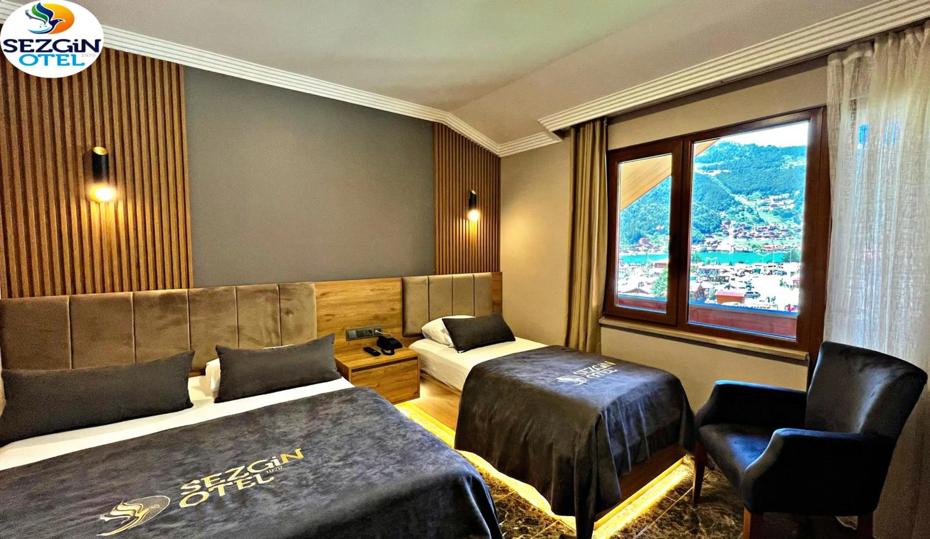 Photo of the whole room, Bed in Sezgin Hotel