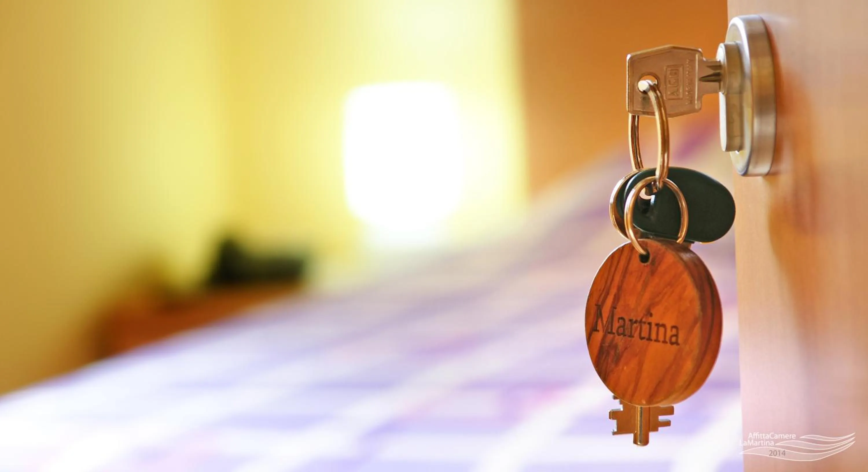 Decorative detail, Bed in Affittacamere La Martina