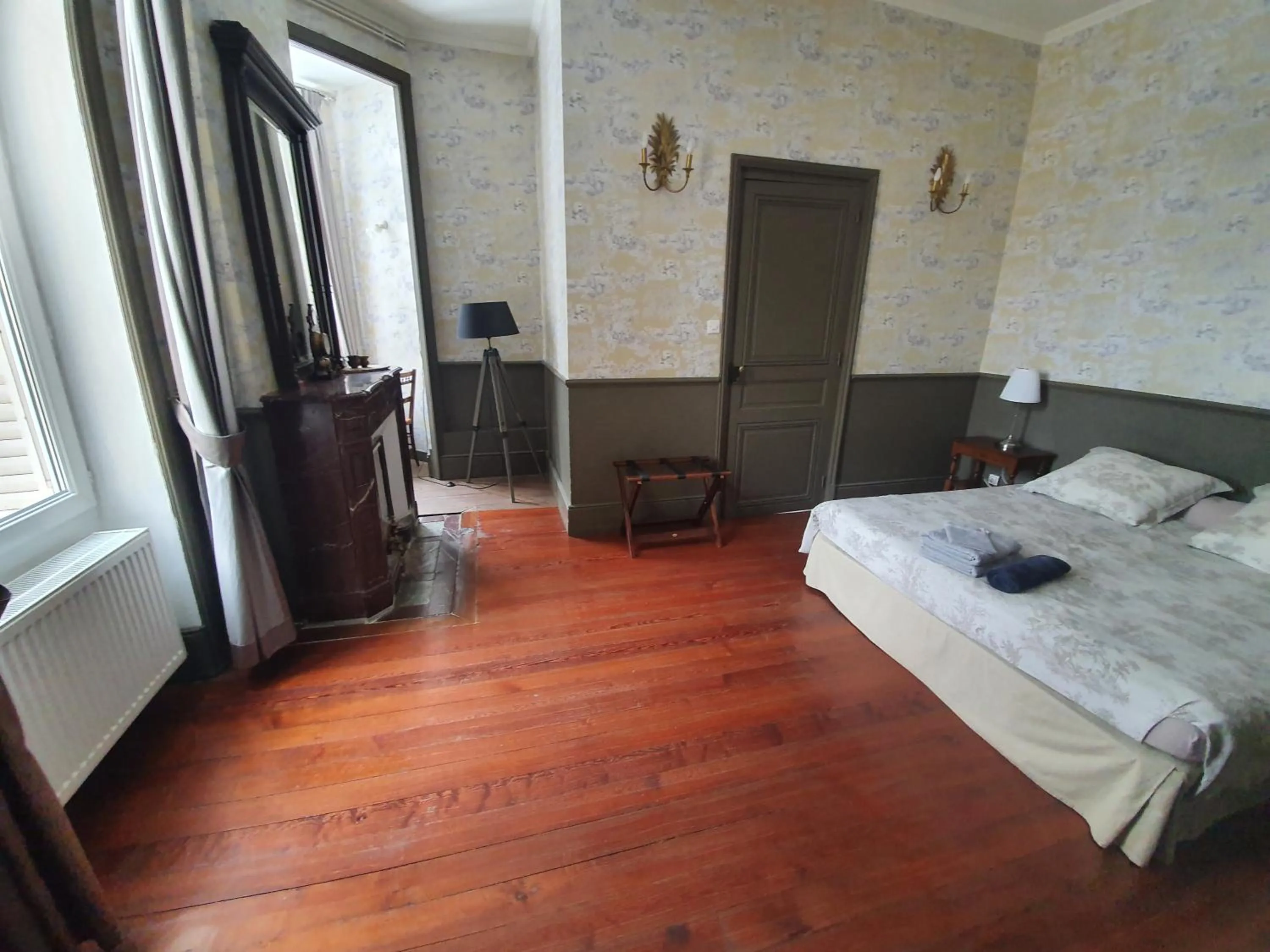 Bed in Chateau de Bonnevaux